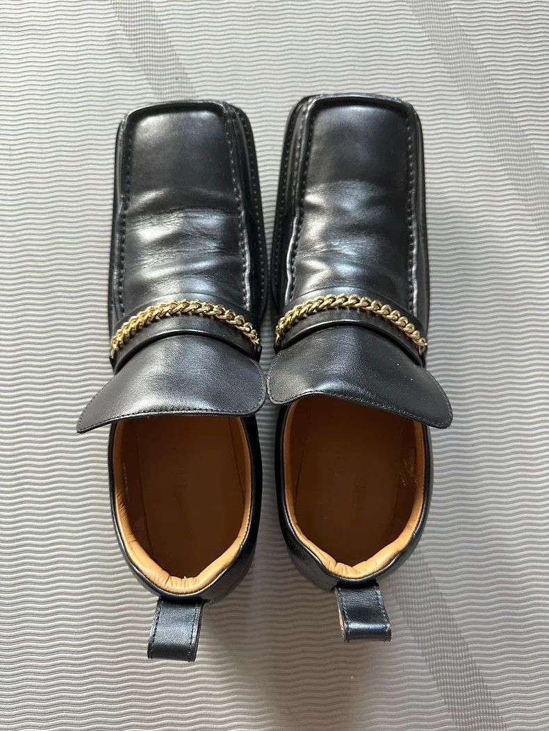 Martine Rose Martine Rose Chain Square Toe Loafer | Grailed