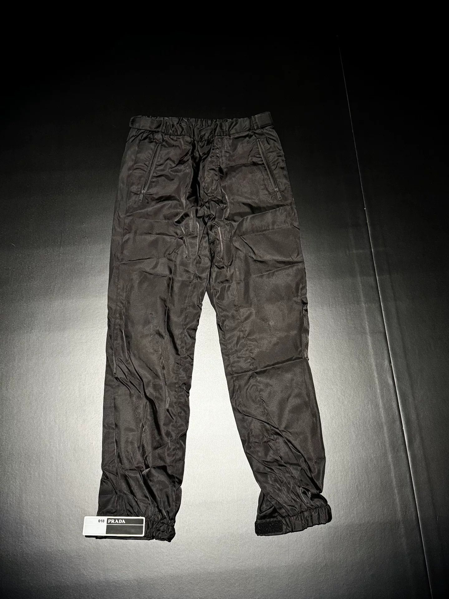 Prada Prada Velcro Nylon Sweatpants Size US 30 / EU 46 - 1 Thumbnail