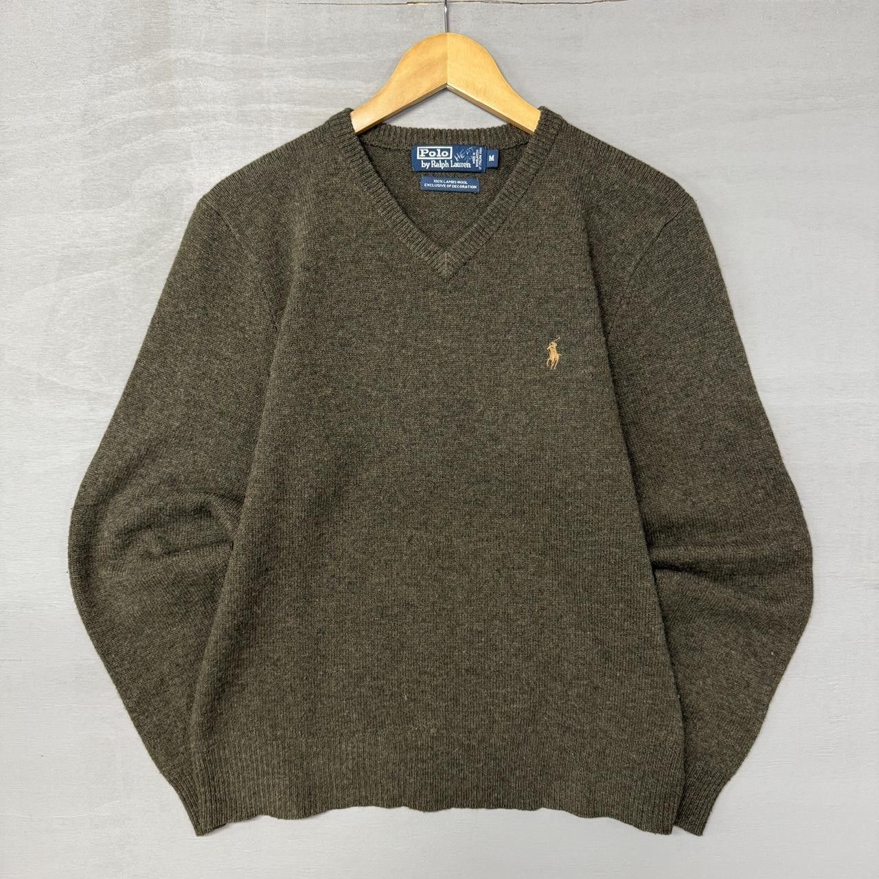 Polo Ralph Lauren Vintage Polo Ralph Lauren 100% Lambs Wool Sweater Medium Size US M / EU 48-50 / 2 - 1 Thumbnail