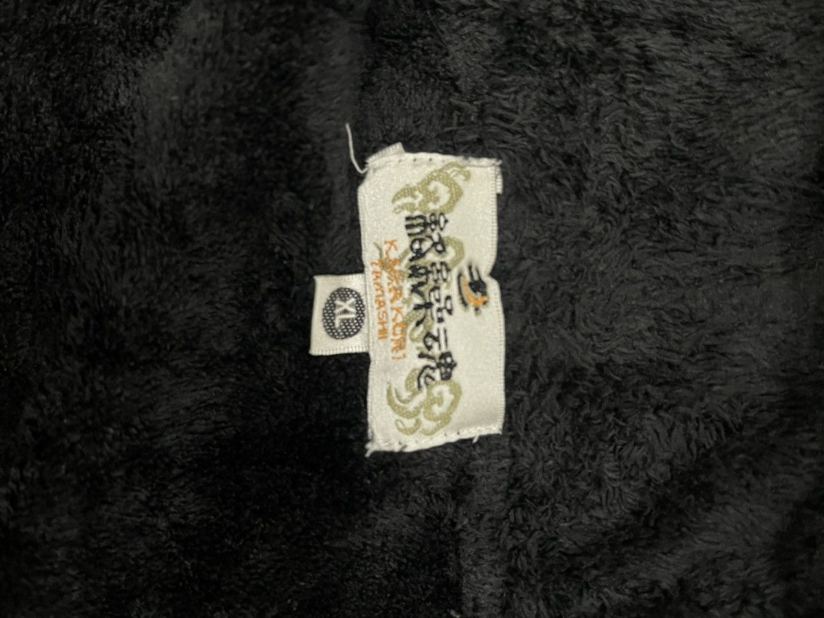 Karikuri Tamashi Koi Fish Embroidery Furry fleece hoodies