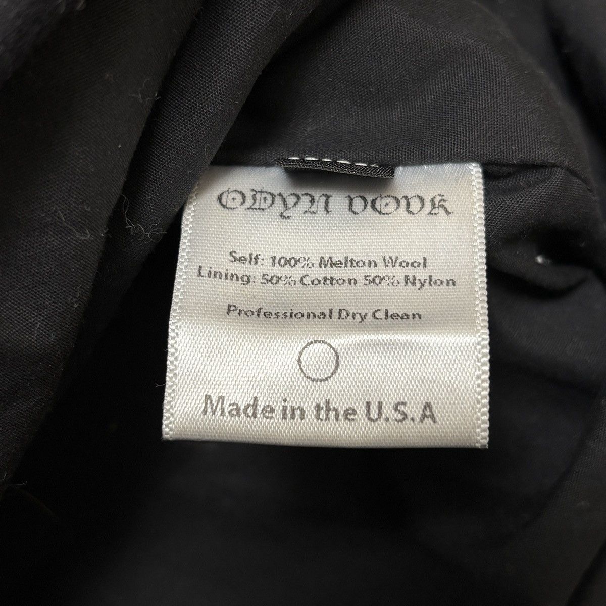 Odyn Vovk Odyn Vovk Wool Coat Made In USA Avant Garde Archive Fashion Size US XL / EU 56 / 4 - 11 Thumbnail