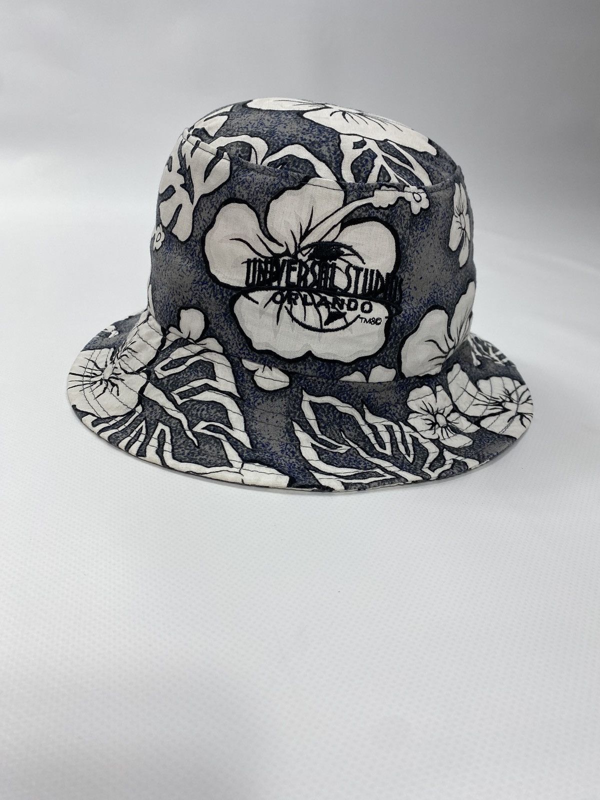 Universal Studios 🔥LASTDROP🔥 Vintage US Orlando Hawaiian Bucket Hat Panama Size ONE SIZE - 9 Thumbnail