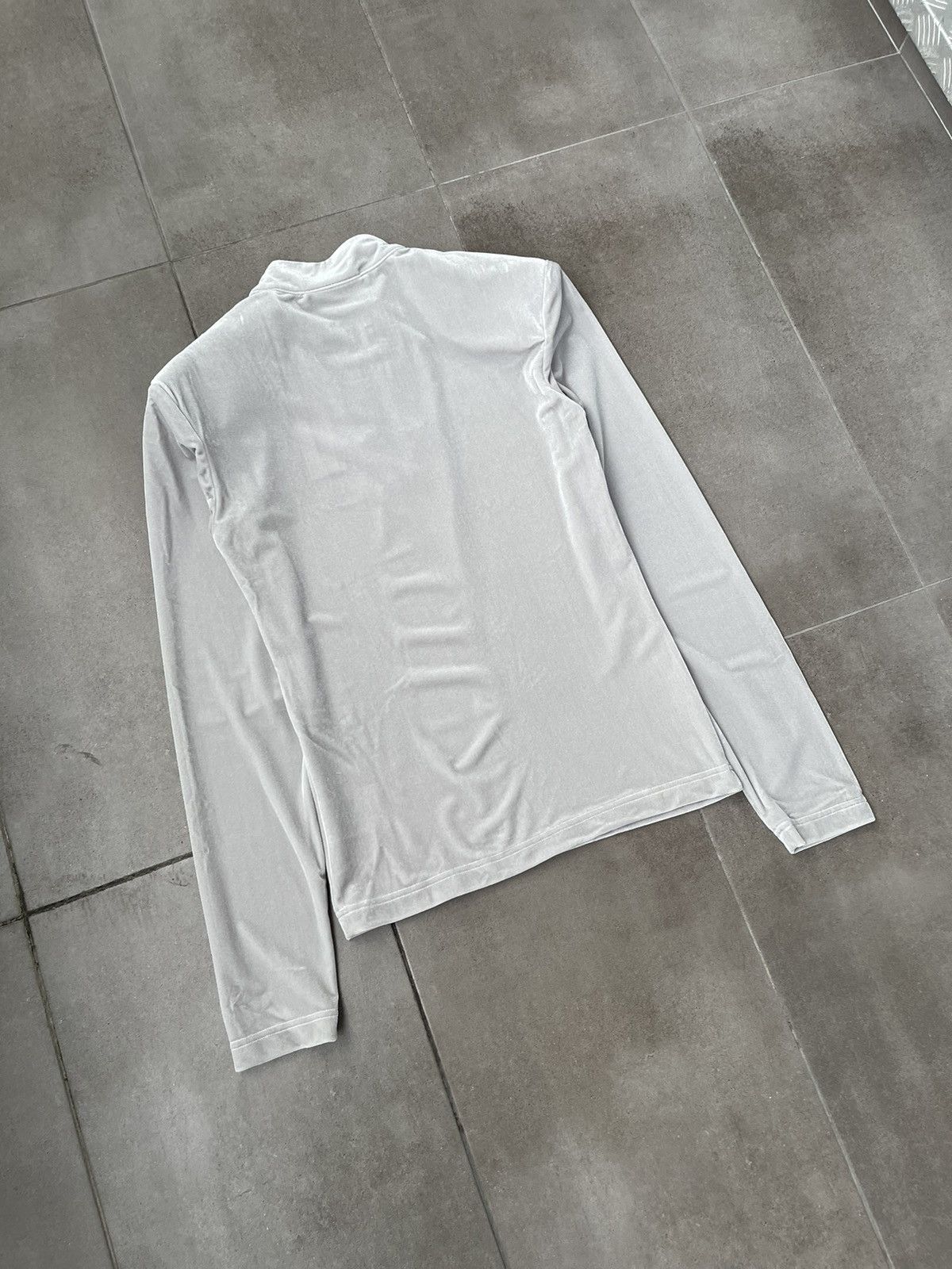 Han Kjobenhavn !DS! SS22 Han Kjobenhavn Half Zip Sharp Grey Long Sleeve Size US M / EU 48-50 / 2 - 14 Thumbnail
