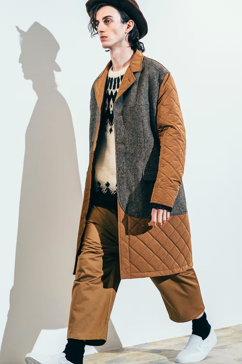 Junya Watanabe Junya Watanabe - AW21 Nordic Argyle Knit Wool Sweater Size US M / EU 48-50 / 2 - 12 Thumbnail
