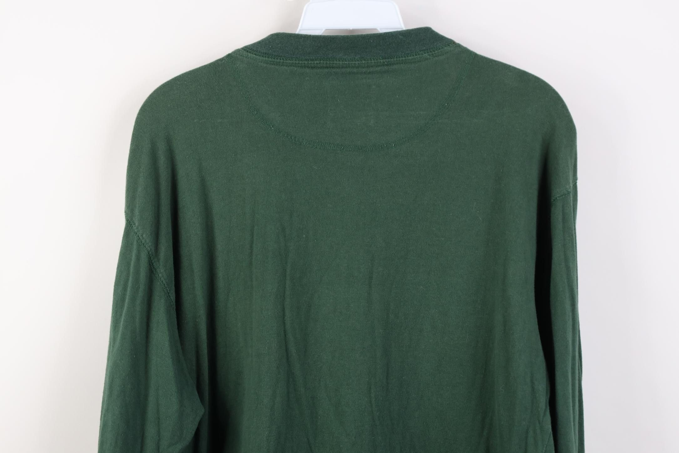 Vintage Vintage 90s Streetwear Cotton Long Sleeve Henley T-Shirt Size US L / EU 52-54 / 3 - 12 Thumbnail