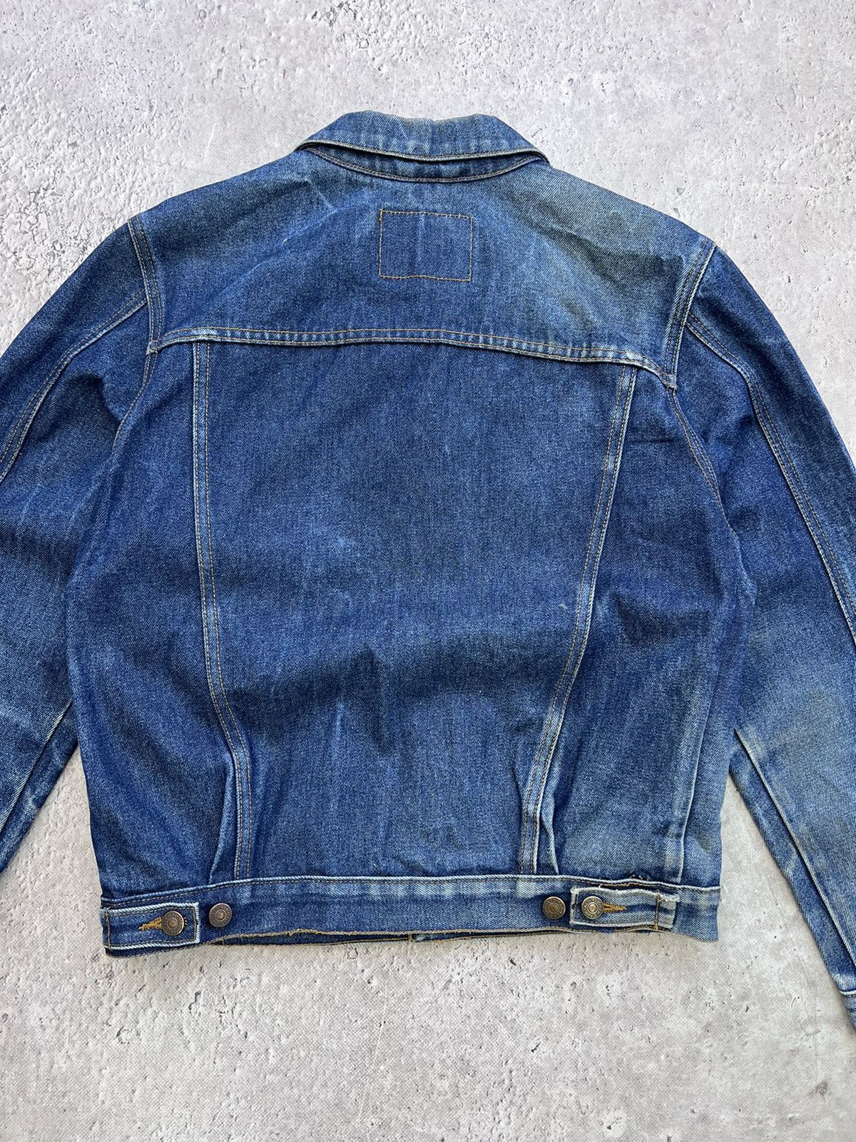 Levi's × Vintage Vintage 80's Levi's Trucker Jacket Lot 70507 USA Button 523 Size US M / EU 48-50 / 2 - 9 Thumbnail