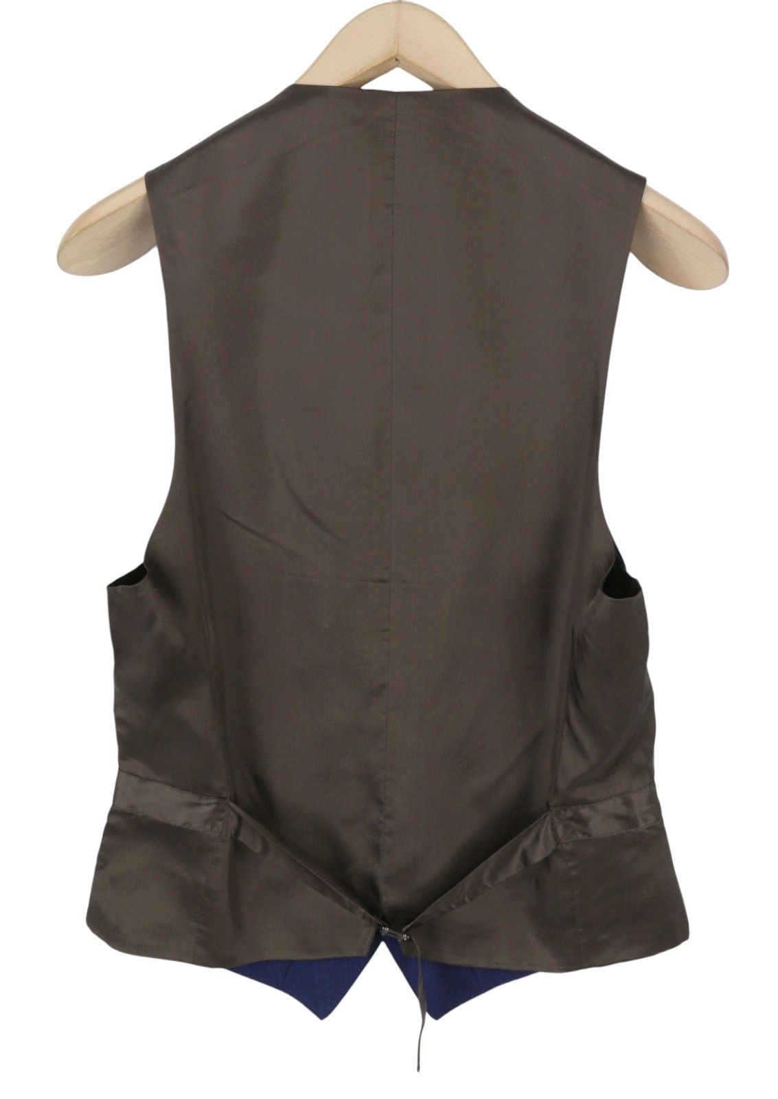 Suitsupply UK34R Blue Button-Up Single Breasted Waistcoat 89056 Size 34R - 4 Thumbnail