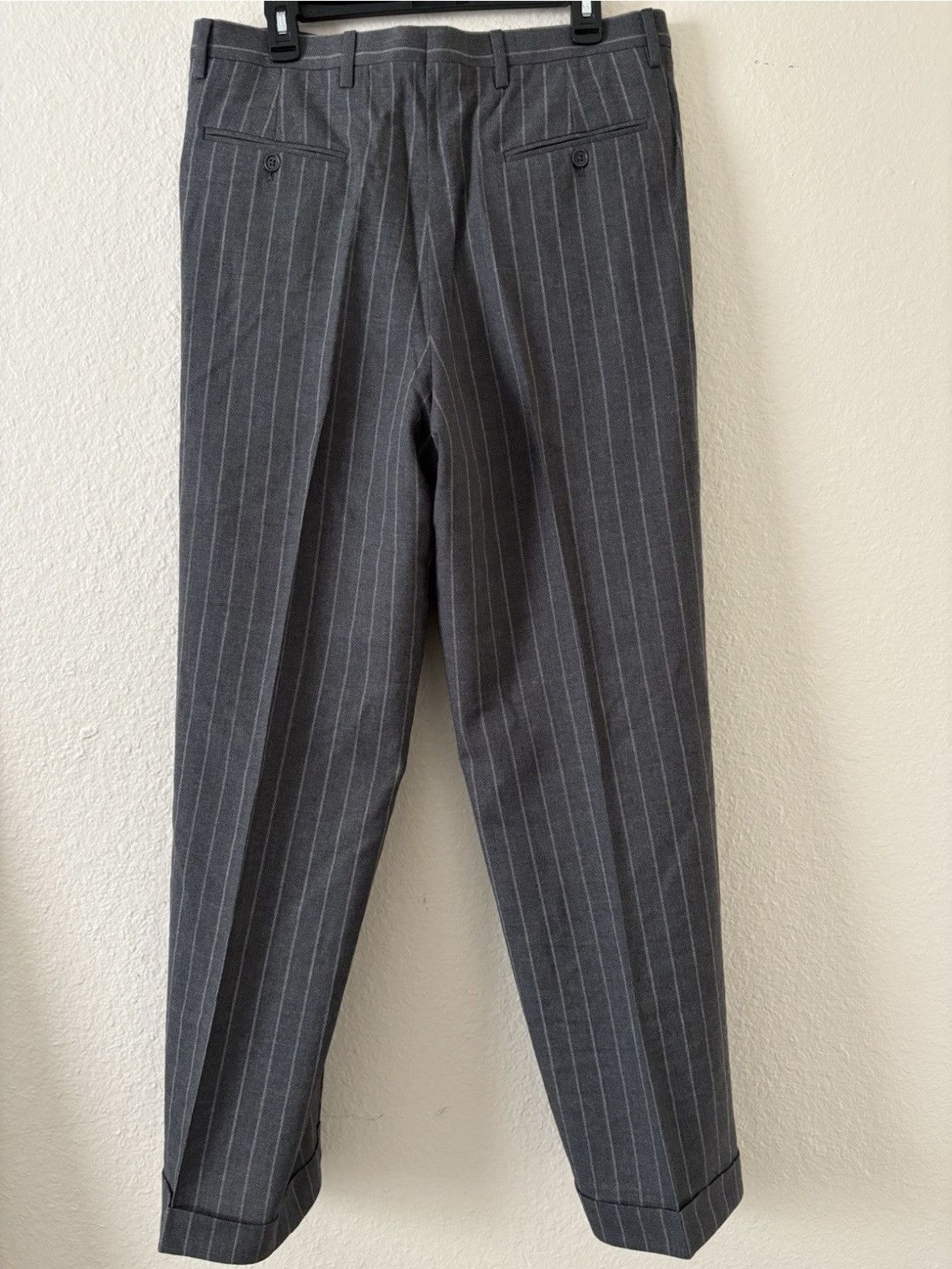 Giorgio Armani 2012 Giorgio Armani Black Label Suit Size 52 (42) Size 42R - 13 Thumbnail