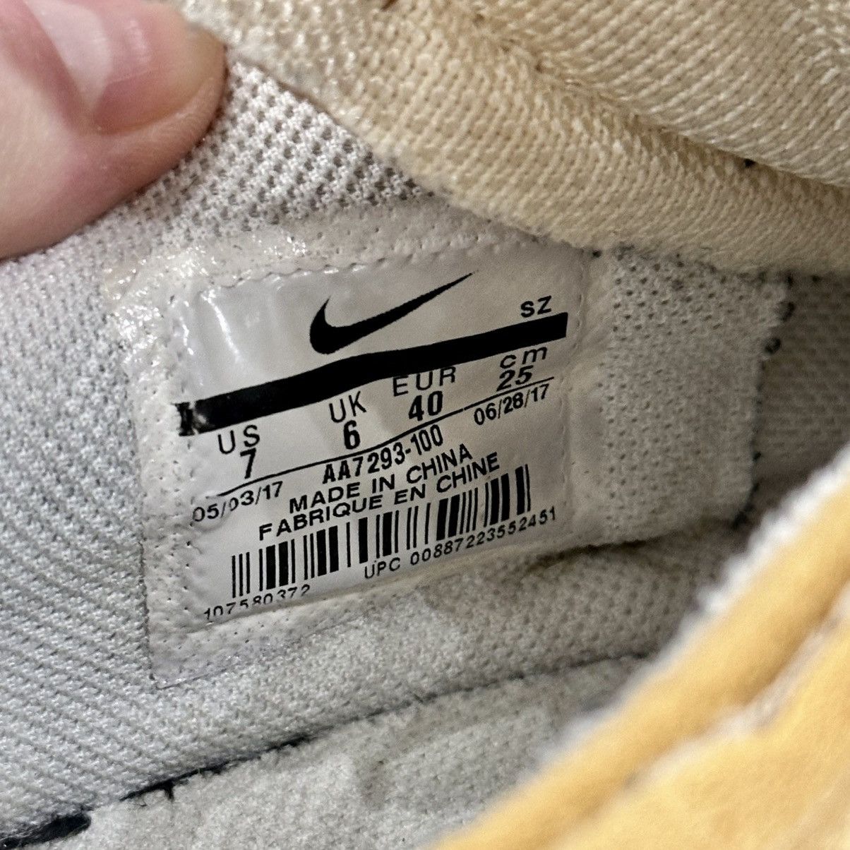 Nike × Off-White OFF_WHITE X NIKE AIR MAX 90 THE TEN SIZE MENS 7 WOMENS 8.5 Size US 7 / EU 40 - 5 Thumbnail