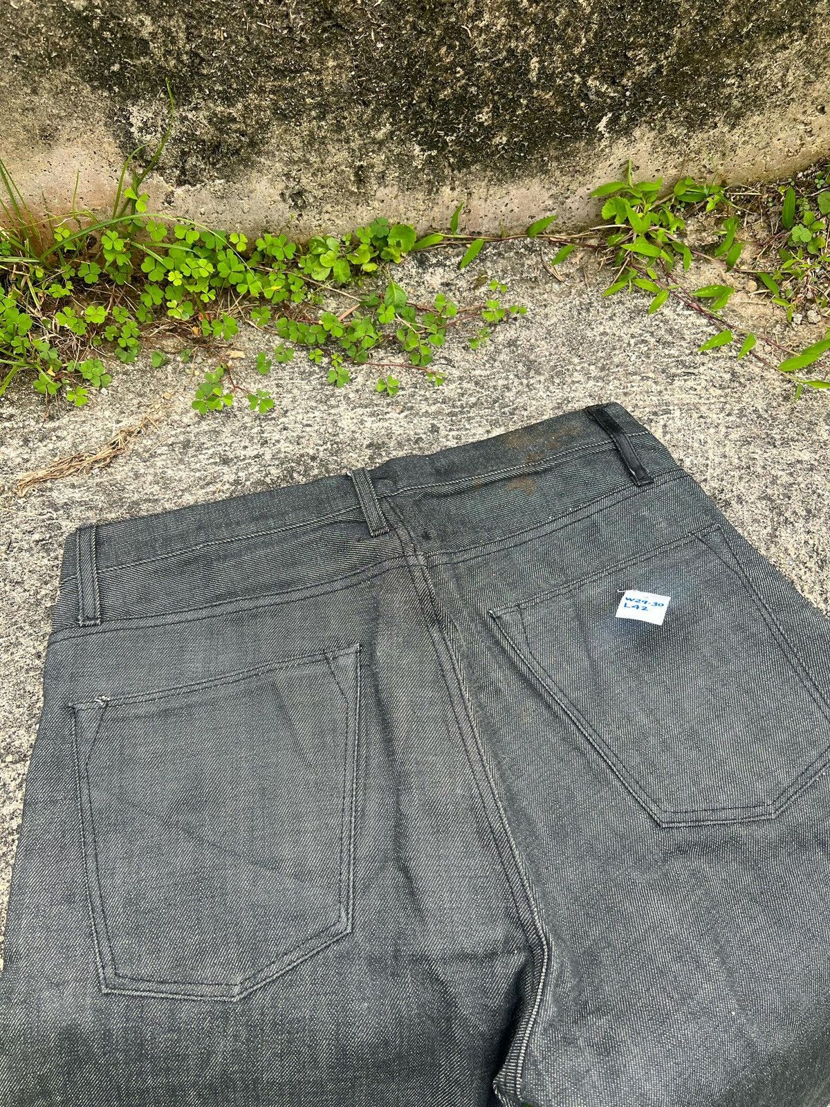 Helmut Lang Helmut Lang New York Selvedge Black Washed Denim Pants W30 Size US 30 / EU 46 - 4 Thumbnail