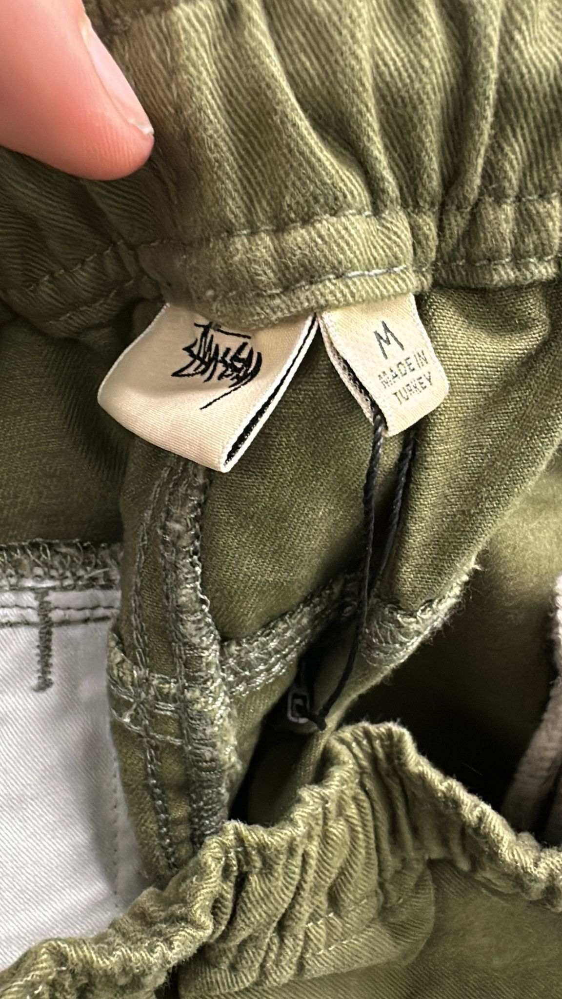 Stussy × Vintage Stüssy Beach Short Olive Size Medium Size US 32 / EU 48 - 5 Thumbnail