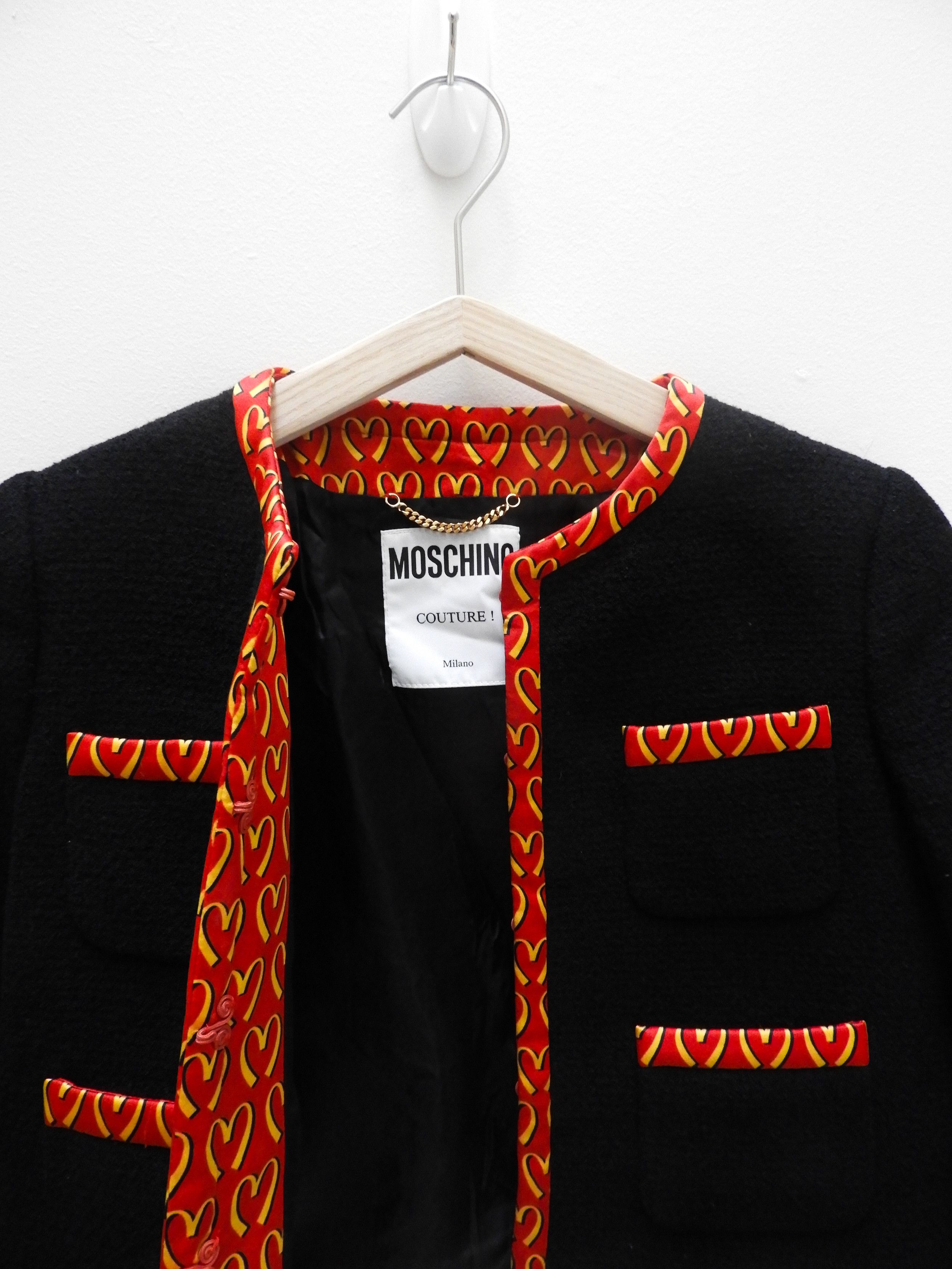 Moschino Moschino Autumn Winter 2014 McDonalds Tweed Jacket Size S / US 4 / IT 40 - 8 Thumbnail