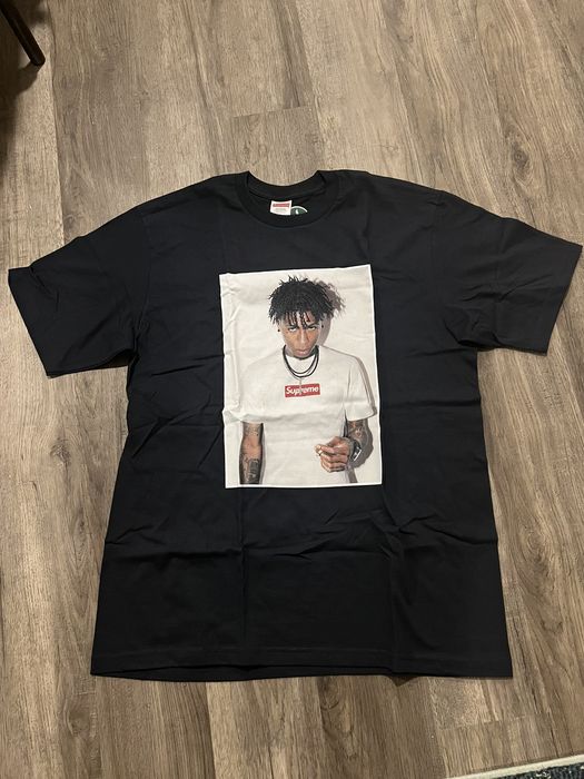 Supreme Supreme NBA Youngboy Tee Navy | Grailed