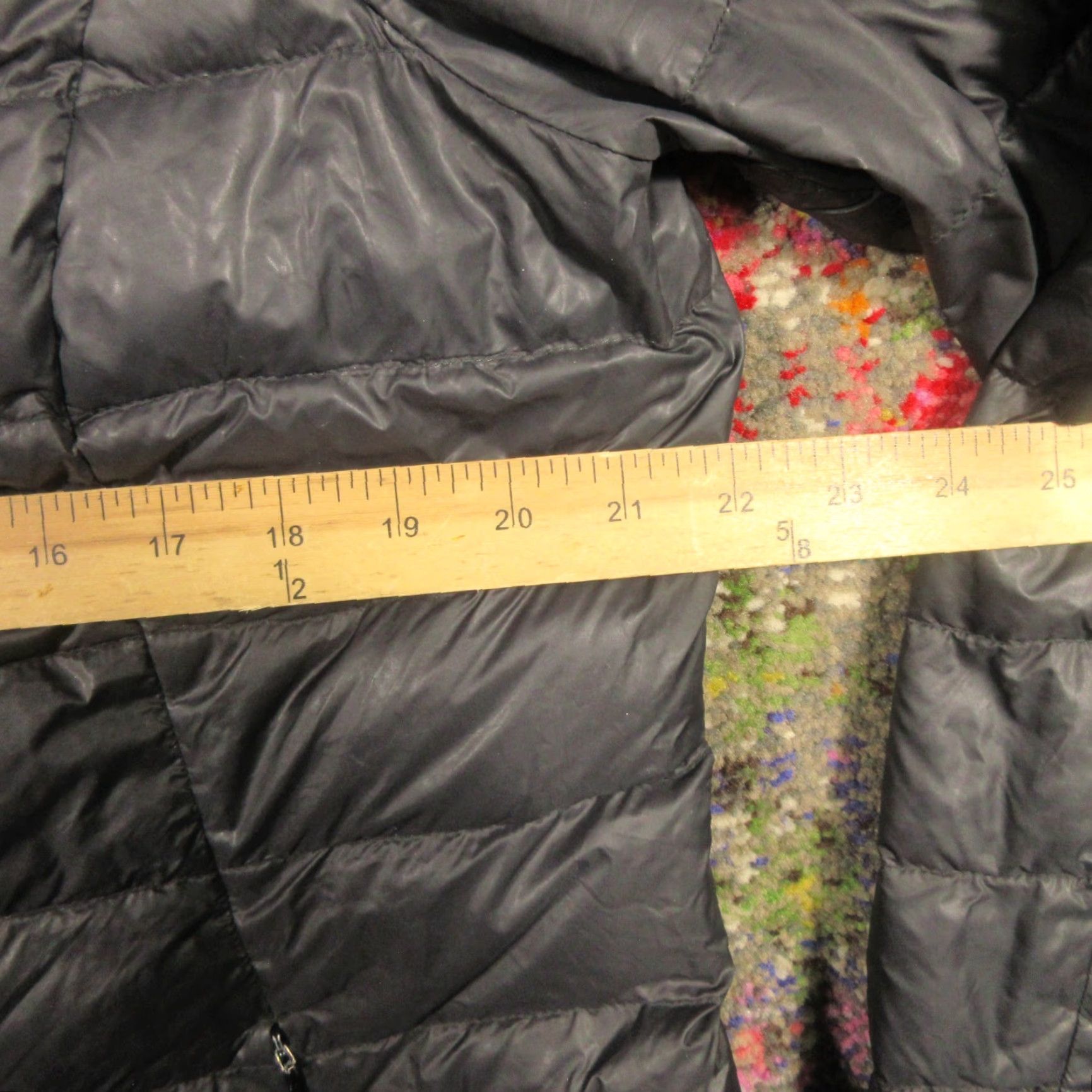 Eddie Bauer VINTAGE Eddie Bauer Down Puffer Jacket Parka Womens XL Black Hooded Lightweight EB650 Size XL / US 12-14 / IT 48-50 - 6 Thumbnail