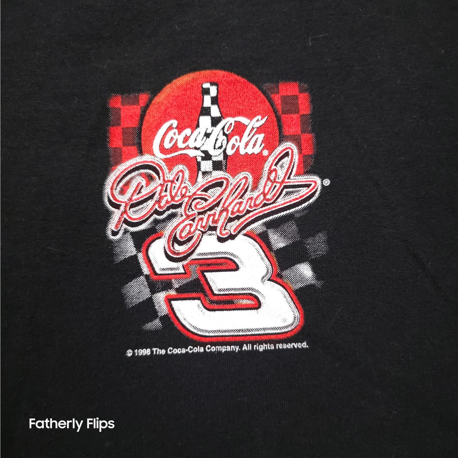 Coca Cola Vtg 1998 Dale Earnhardt Coca Cola Japan NASCAR Shirt Size L Size US L / EU 52-54 / 3 - 10 Thumbnail