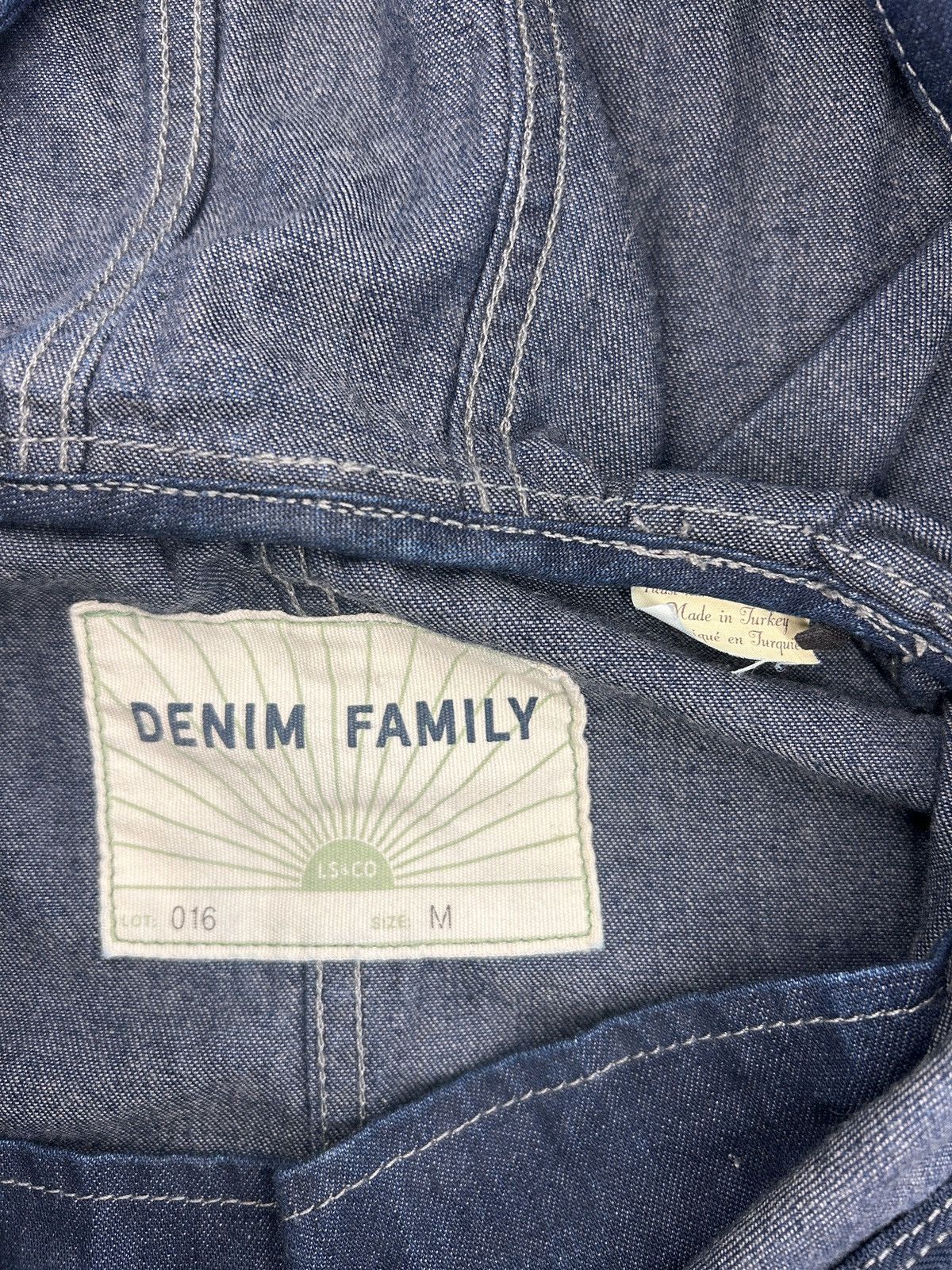 Levi's Made & Crafted Levi's Made & Crafted Denim Family Pullover Anorak Jacket Size US L / EU 52-54 / 3 - 3 Thumbnail