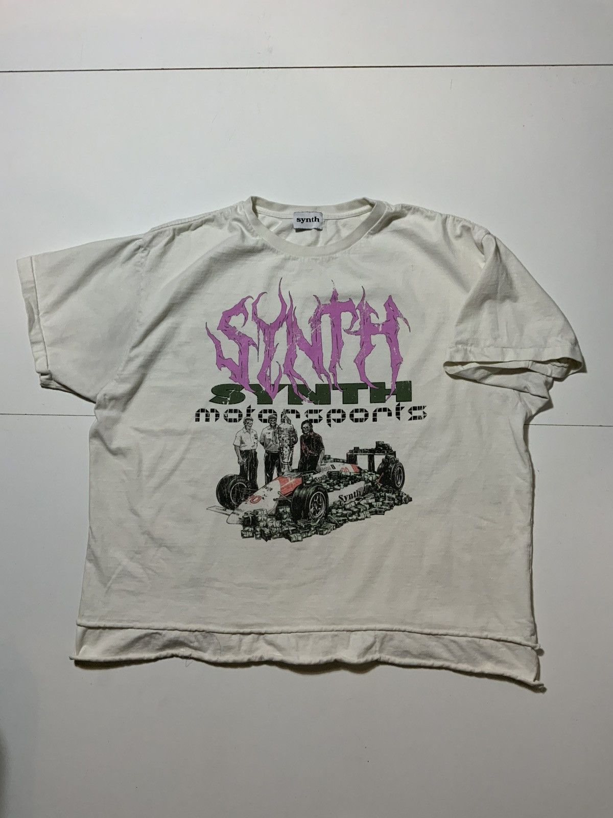 Other Synth “Milly” Motorsports Racing Double Hem Skeleton T-Shirt Size US L / EU 52-54 / 3 - 1 Thumbnail