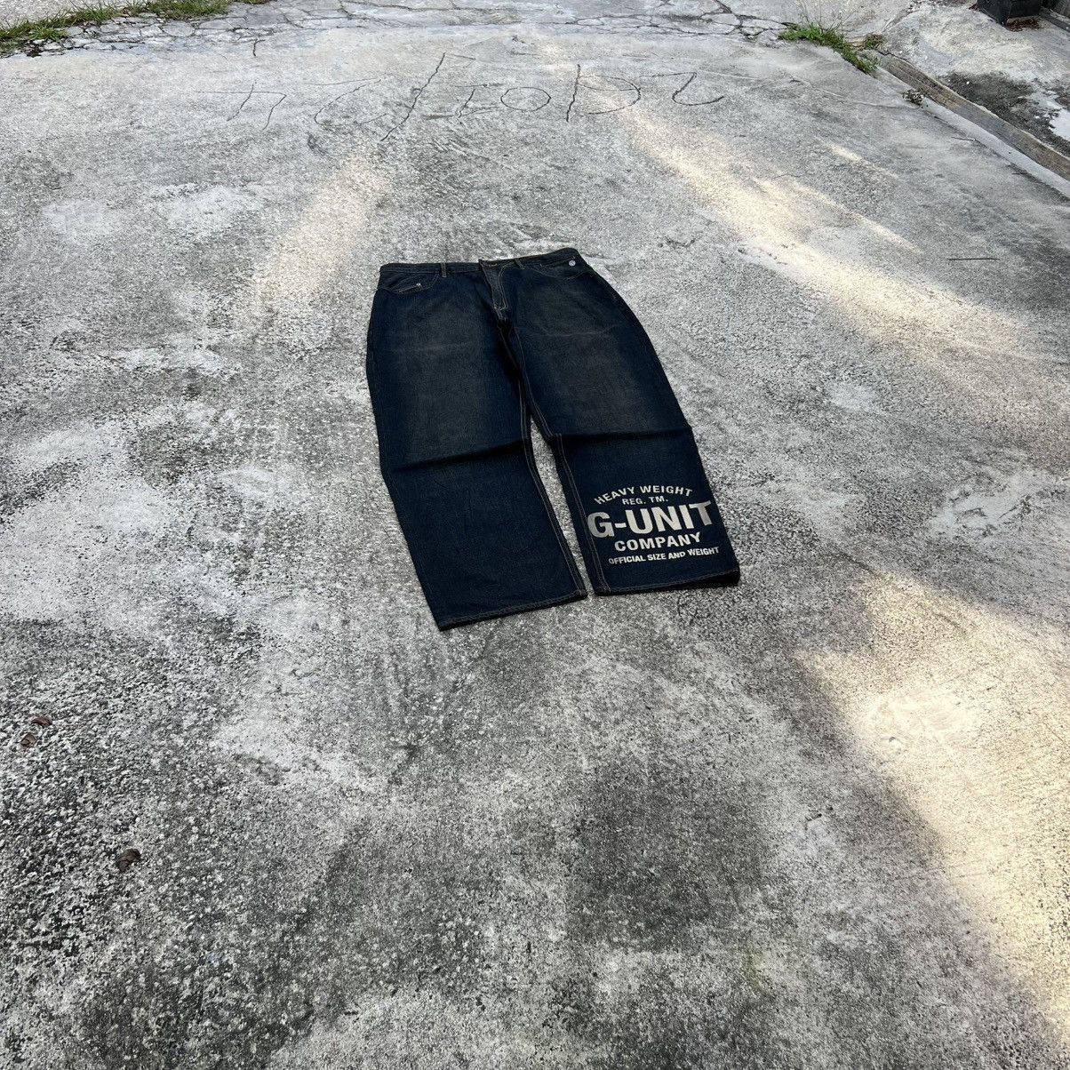 G-Unit “y2k style” VINTAGE G-UNIT 50 CENT HEAVY BAGGY JEANS Size US 40 / EU 56 - 1 Thumbnail