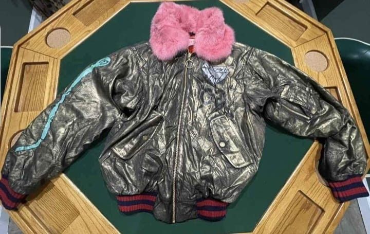 Gucci Gucci ghost bomber Pink mink jacket Size M / US 6-8 / IT 42-44 - 3 Thumbnail
