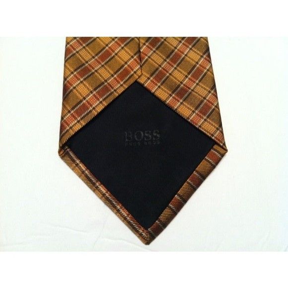 Hugo Boss HUGO BOSS NEW TIE 3 5/8" MADE IN ITALY Size ONE SIZE - 3 Thumbnail