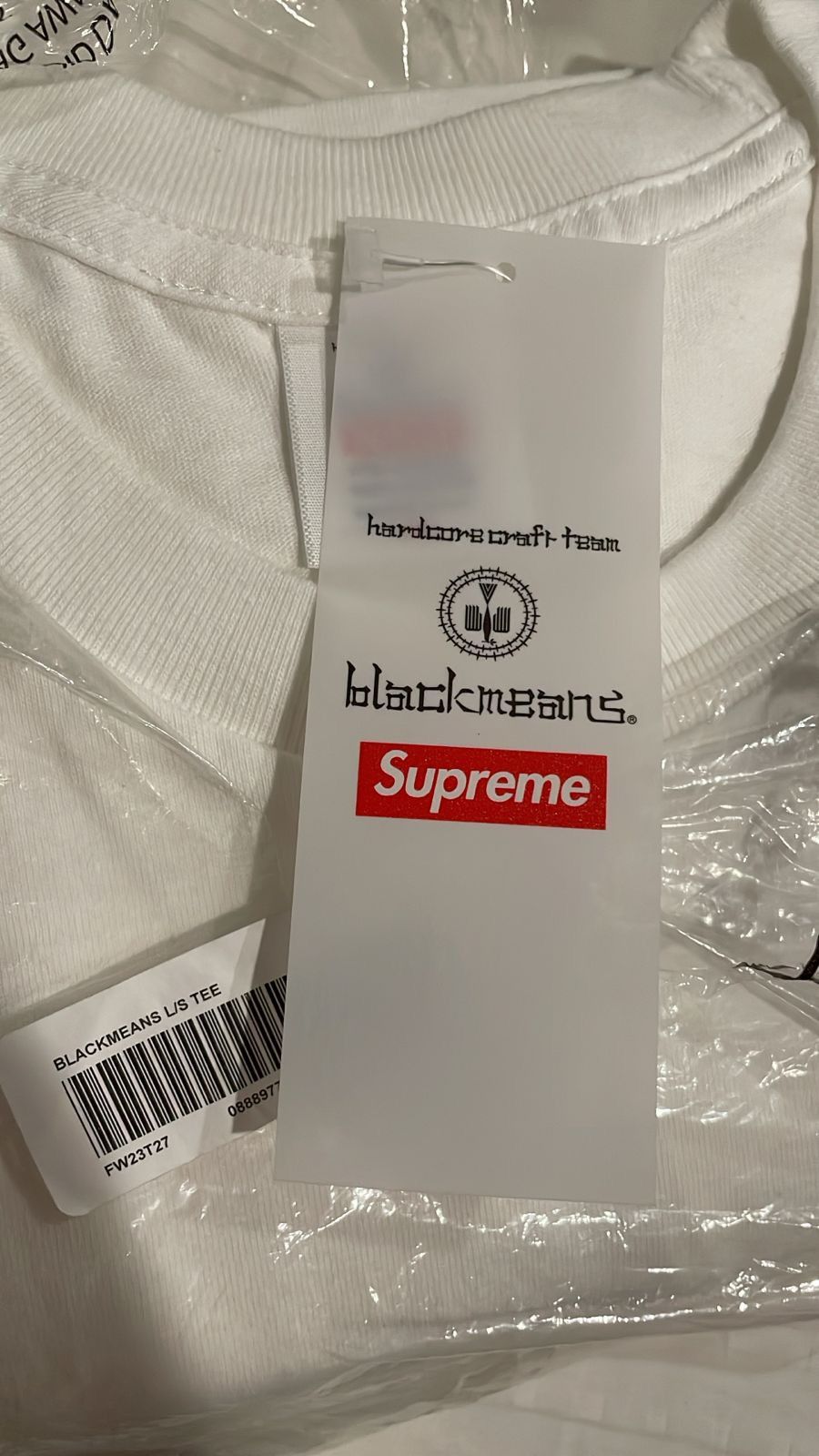 Blackmeans × Supreme Supreme Blackmeans L/S Tee Size US XL / EU 56 / 4 - 6 Thumbnail
