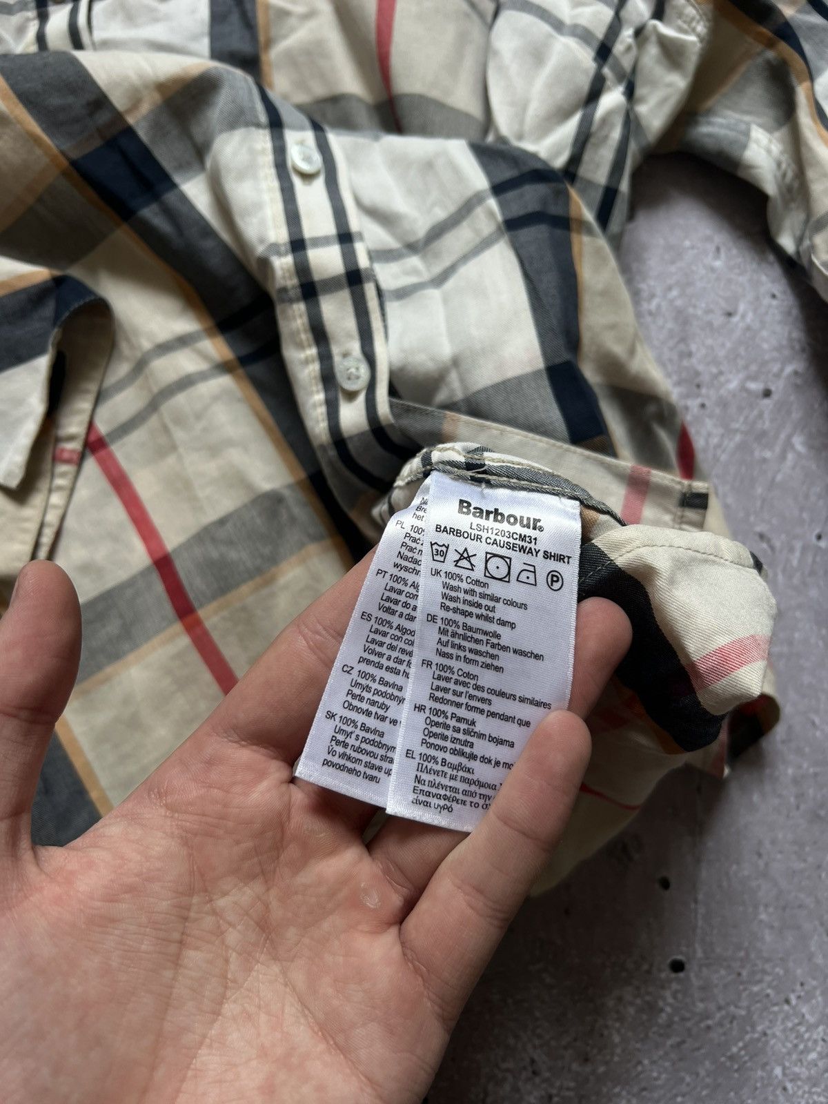 Barbour Very Rare Vintage Shirt From Barbour Size L Y2K Hype Size XXL / US 16-18 / IT 52-54 - 8 Thumbnail