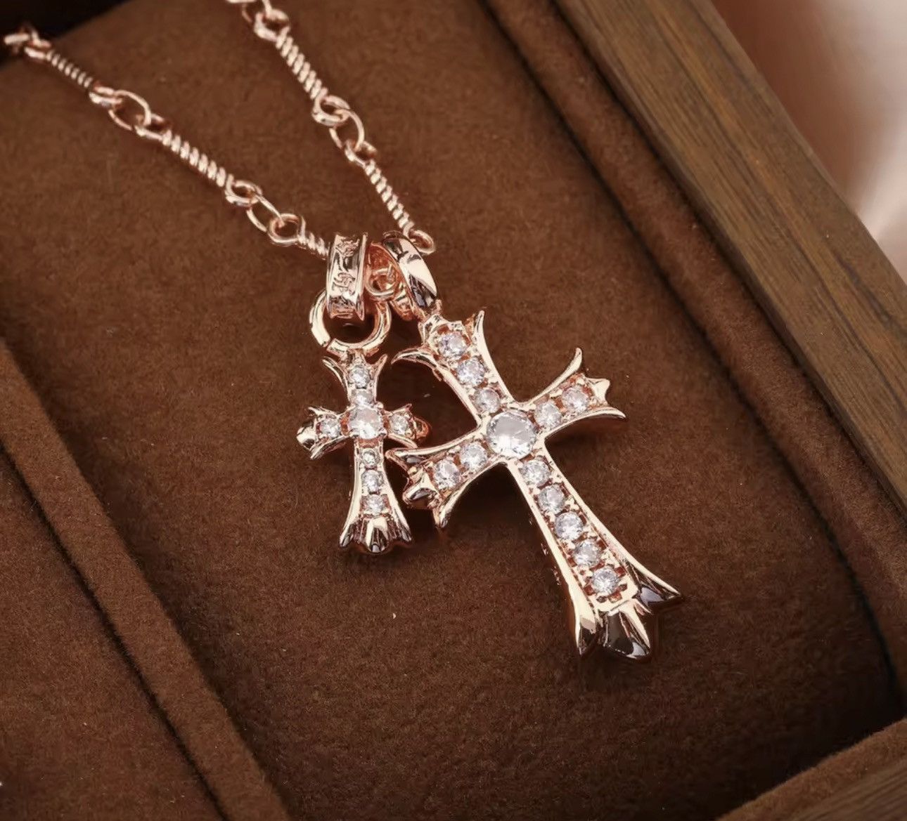 Other Bazo 1199 gods lonely kids pink diamond cross bracelet | Grailed