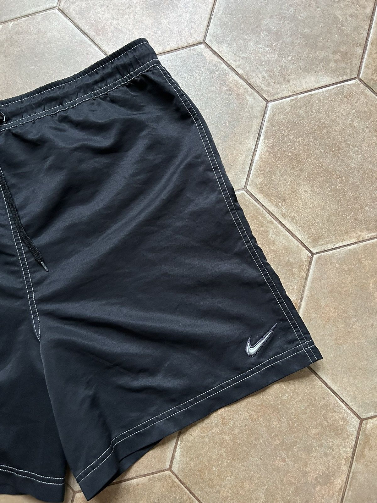 Nike × Vintage Vintage Nike Swoosh Y2K Swimming Shorts Size US 36 / EU 52 - 3 Thumbnail