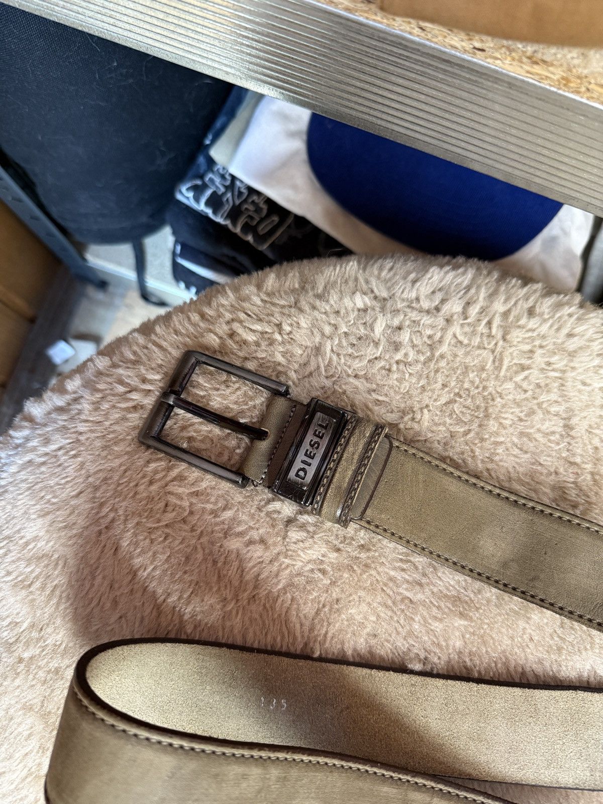 Diesel Vintage Y2K Crazy Diesel Belt Size ONE SIZE - 2 Thumbnail