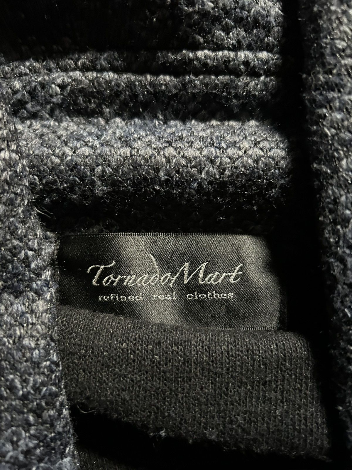 Japanese Brand × Tornado Mart × Vintage Tornado mart c zip up knit sweater Size US M / EU 48-50 / 2 - 2 Thumbnail