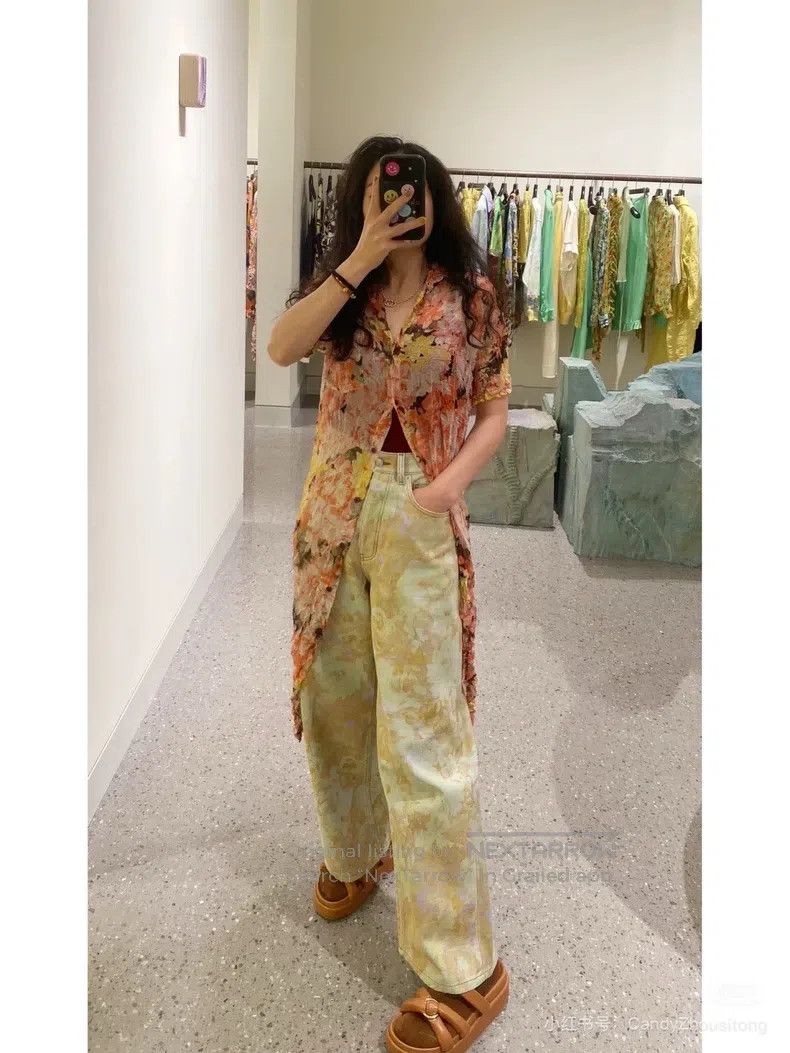 Dries Van Noten Dries Van Noten Printed Dress Size M / US 6-8 / IT 42-44 - 7 Thumbnail
