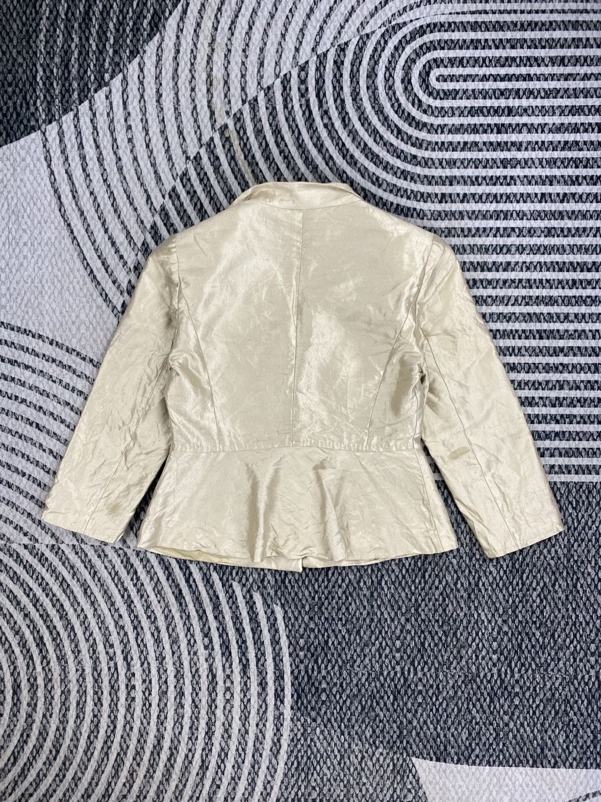 Max Mara Maxmara Studio Single Button Cropped Blazer Size XS / US 0-2 / IT 36-38 - 2 Thumbnail