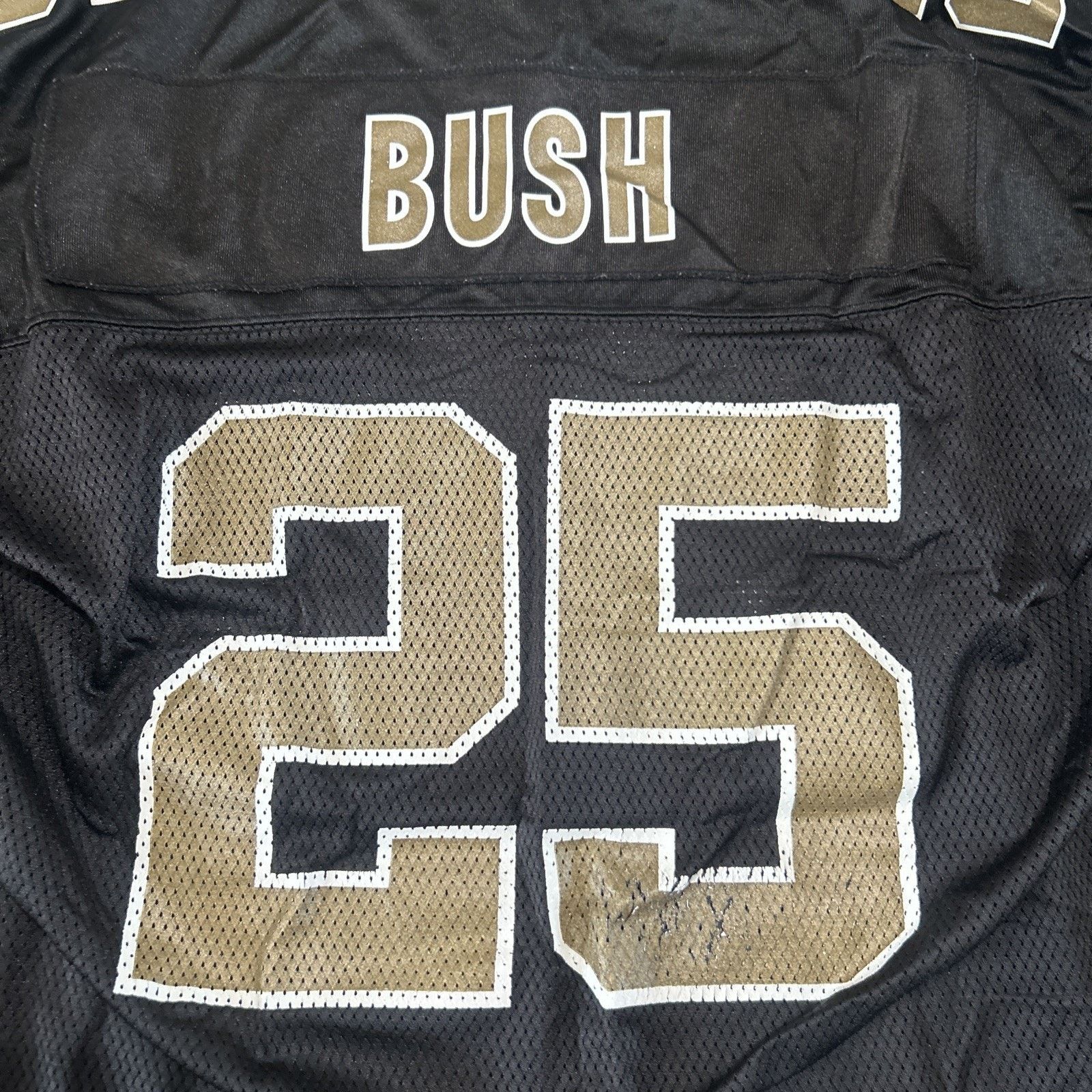 Reebok Reggie Bush New Orleans Saints Black Reebok Jersey Size XL Size US XL / EU 56 / 4 - 5 Thumbnail