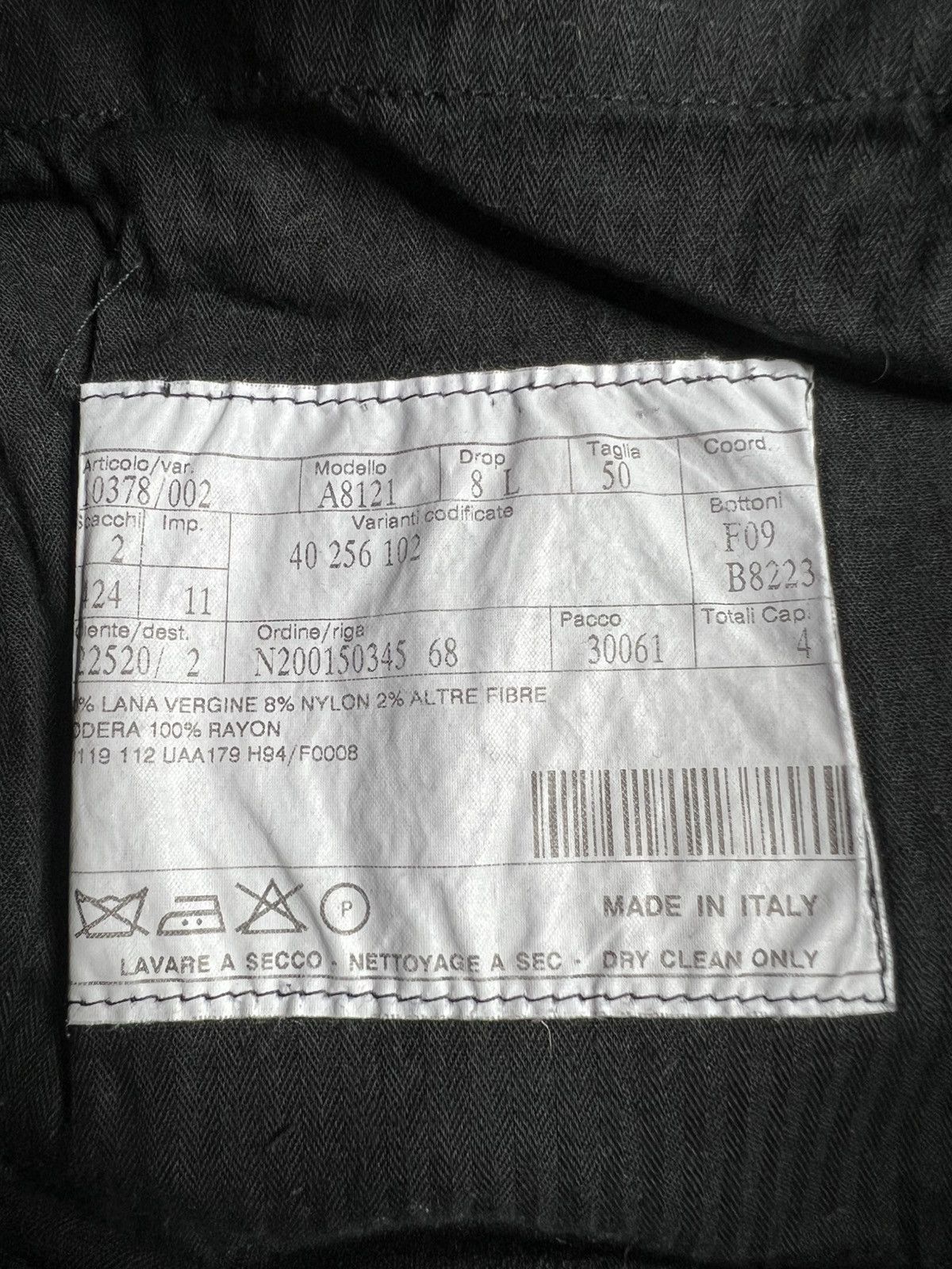 Prada Prada Black Dress Pants Size 50 L Size US 34 / EU 50 - 13 Thumbnail