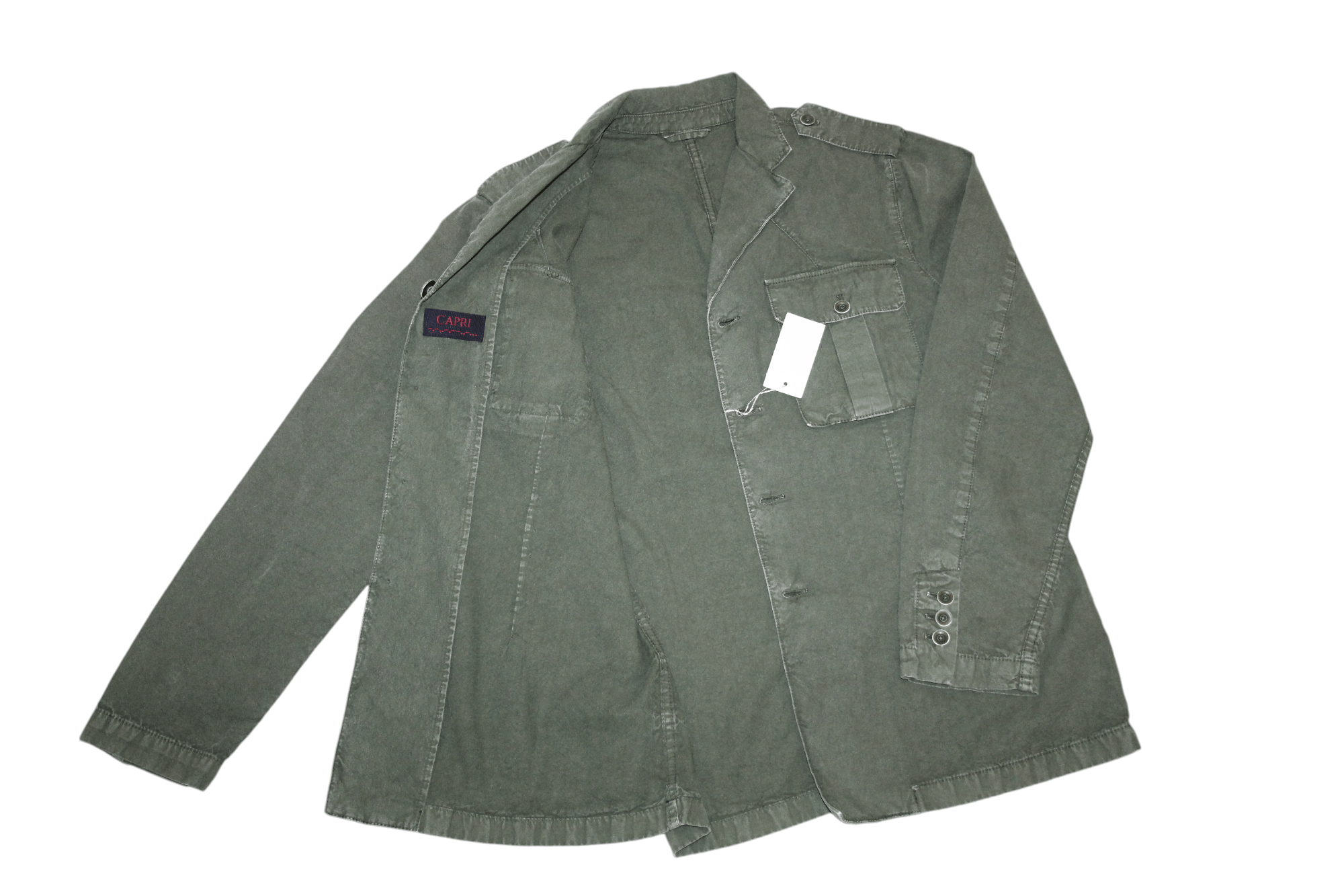 Garment Reproduction of Workers DEADSTOCK💥CAPRI FLIGHT/CL Moleskine Overshirt Jkt Size US L / EU 52-54 / 3 - 9 Thumbnail