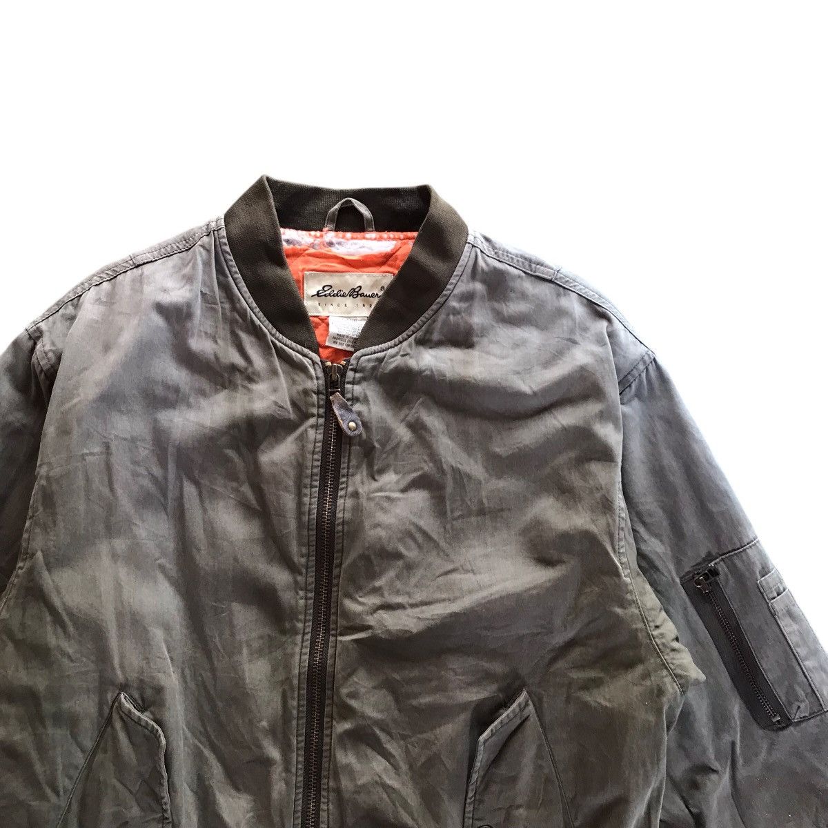 14th Addiction × Eddie Bauer × If Six Was Nine Vintage 90s Eddie Bauer Bomber Jacket Size US L / EU 52-54 / 3 - 2 Thumbnail