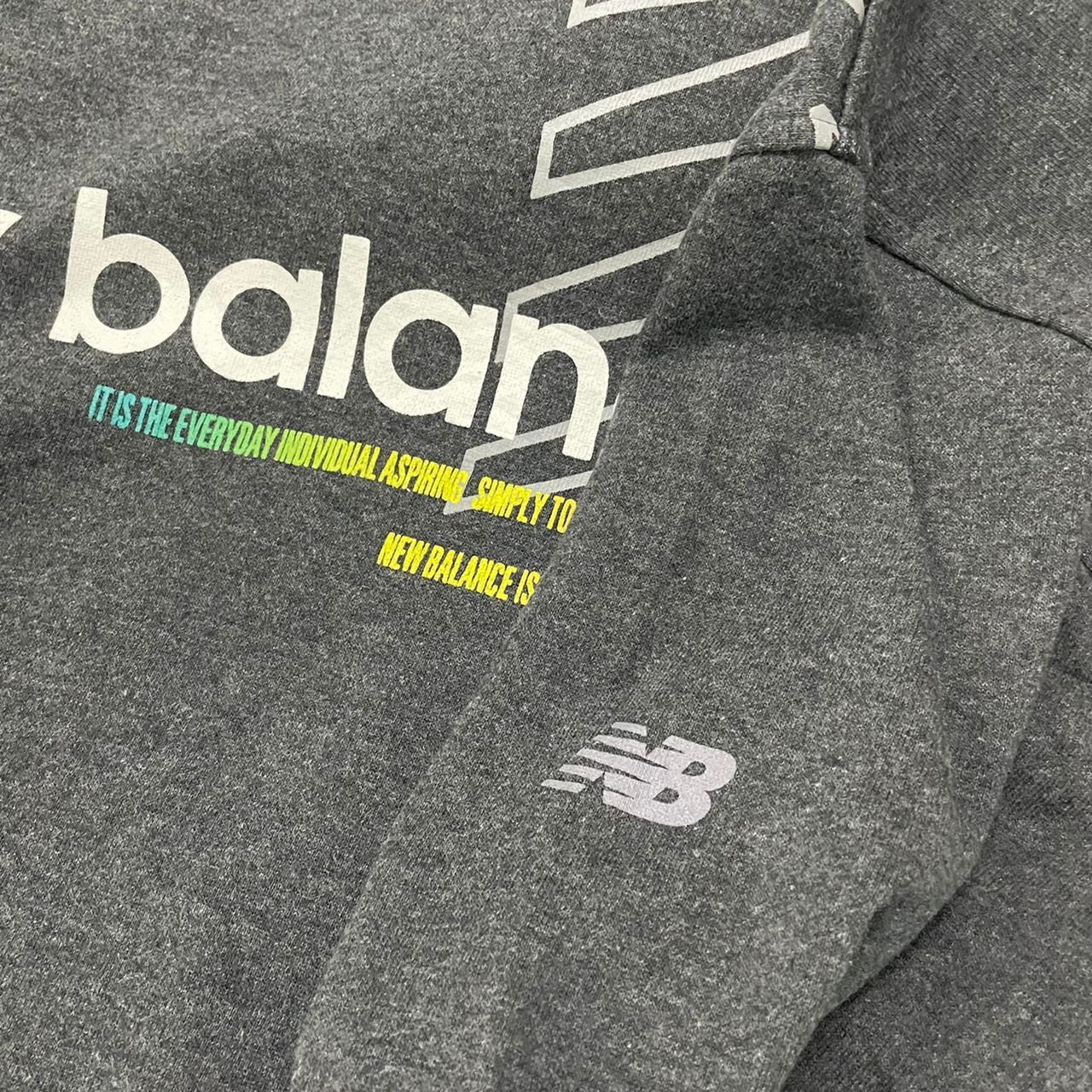 New Balance Vintage New Balance Big Logo Printed Pullover Sweatshirt Size US XXL / EU 58 / 5 - 6 Thumbnail