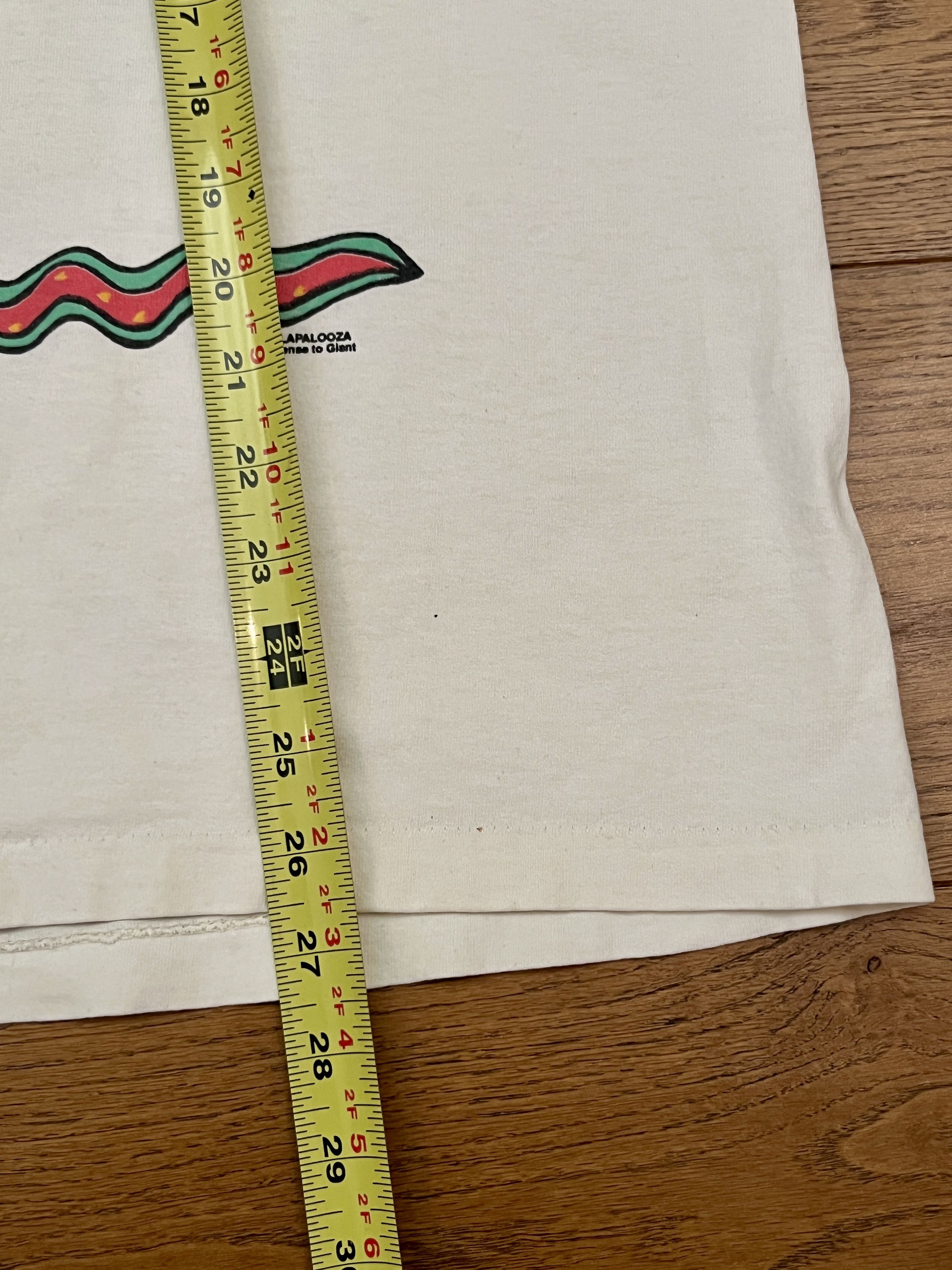 Vintage Vtg 1993 Lollapalooza Shirt XL Anvil Alice In Chains Tool Size US XL / EU 56 / 4 - 4 Thumbnail