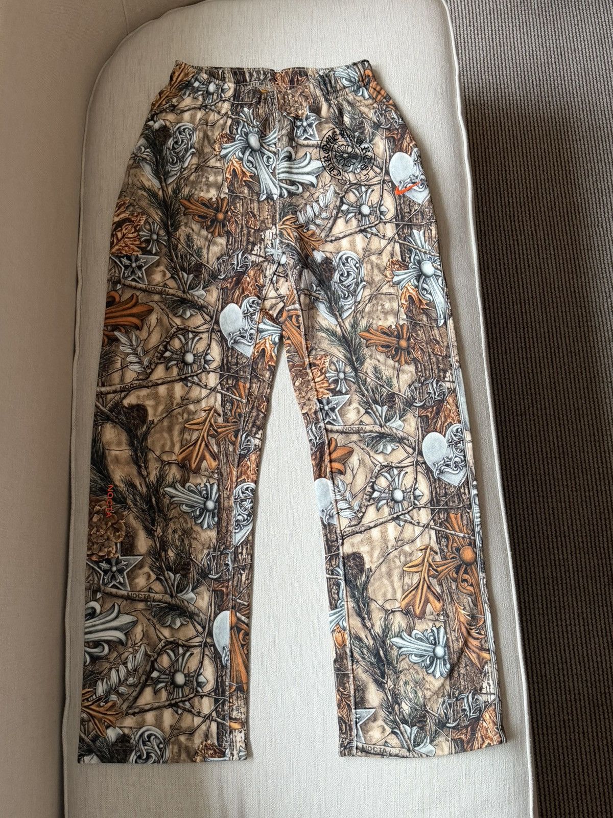 Chrome Hearts Nocta Drake sample camo sweatpants