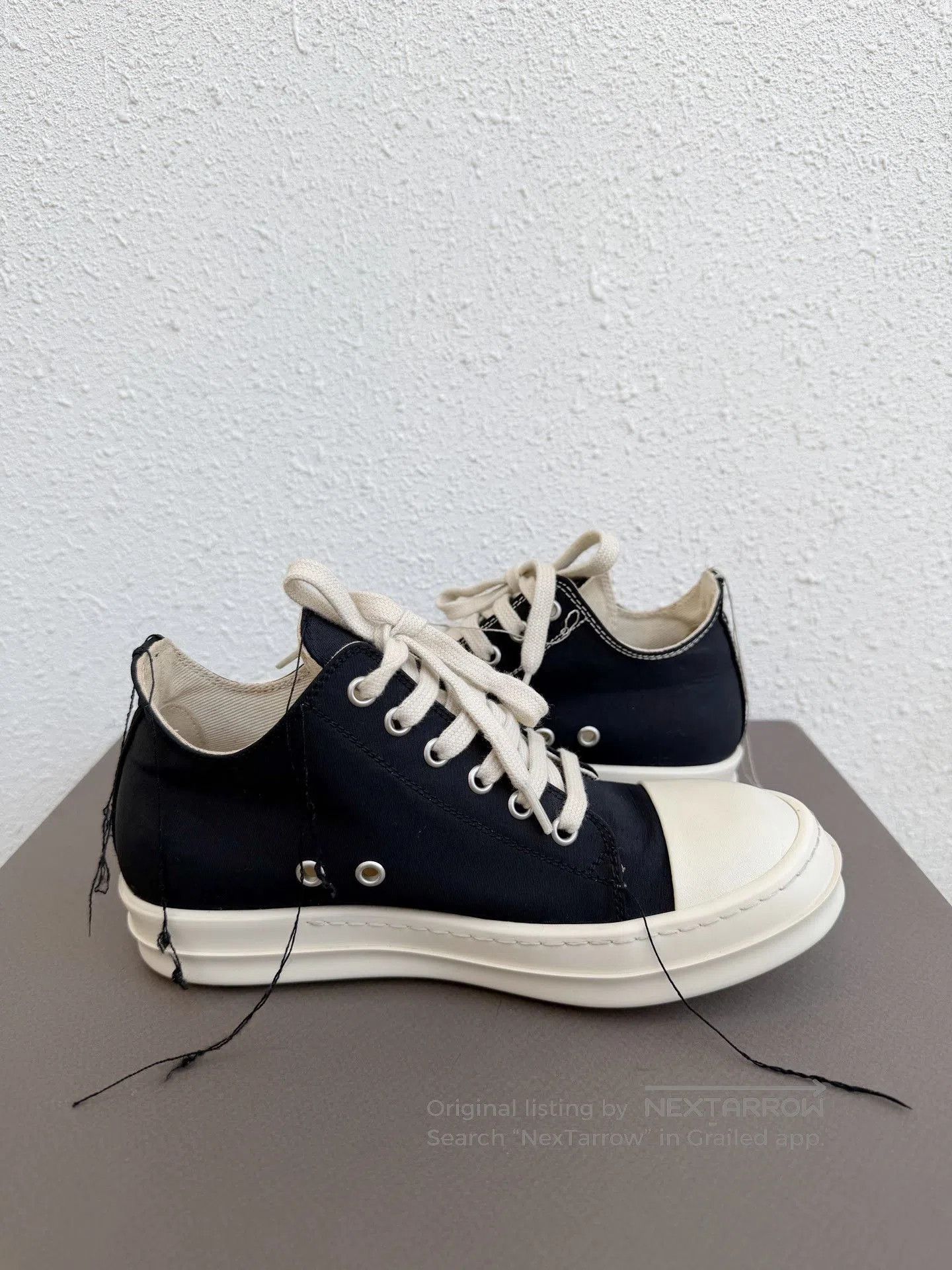 Rick Owens Rick Owens x Converse Canvas Low Top. Size US 5.5 / IT 35.5 - 6 Thumbnail