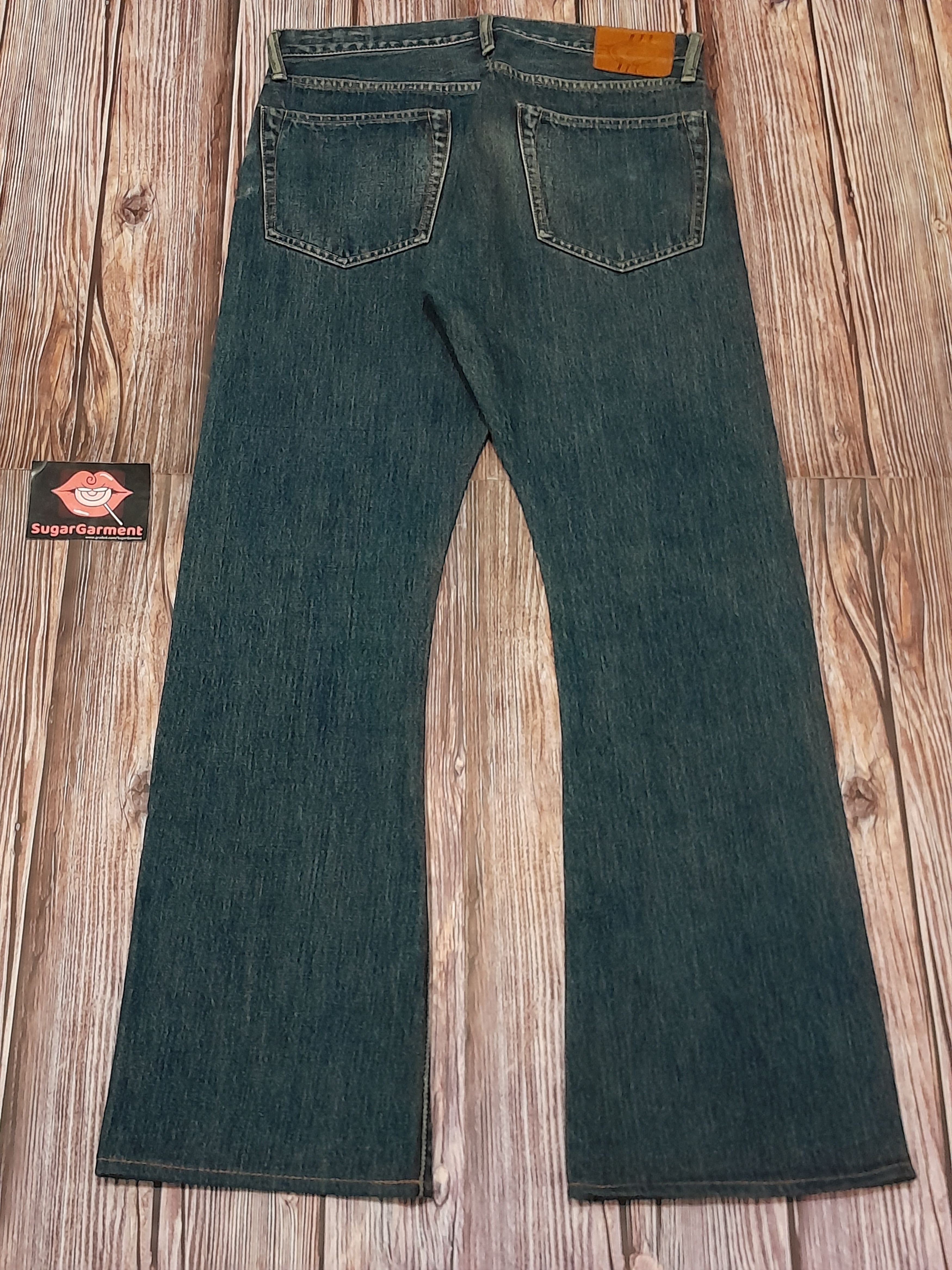 Japanese Brand KAPITAL Jeans Flare Bell Bottom Bootcut Vintage Size US 33 - 8 Thumbnail