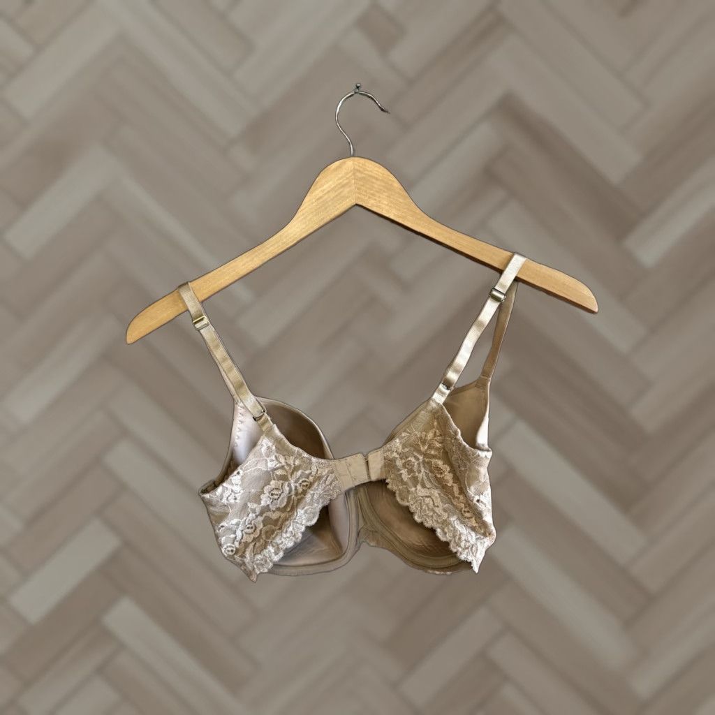 Vintage Natori Women’s Brown Push Up Bra 32DDD Cup DDD Laced Size 32 Braun? Size ONE SIZE - 1 Thumbnail