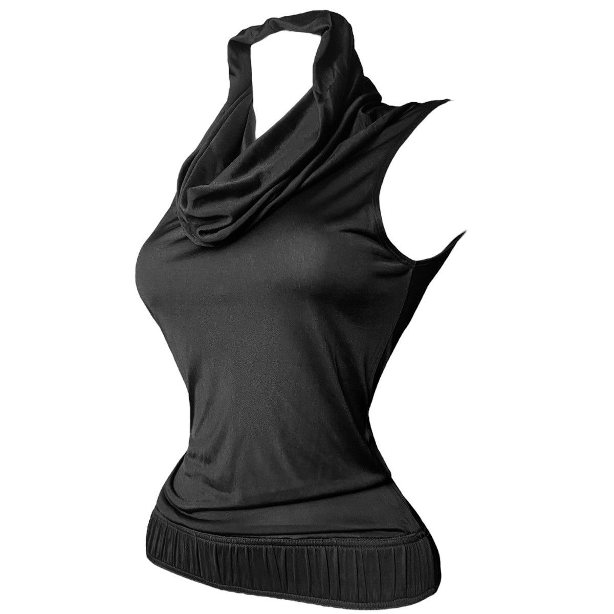 Gucci Tom Ford for Gucci design draped blouse with hood Size S / US 4 / IT 40 - 1 Thumbnail