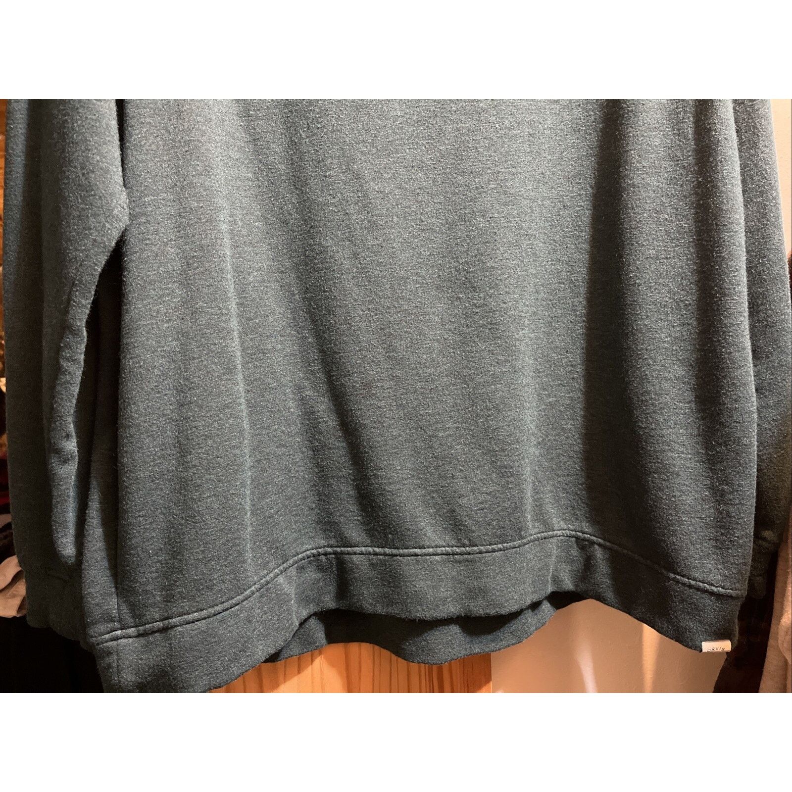 Orvis Orvis Mens Crew Neck Pullover Size XL Blue Green LS Modal Size US XL / EU 56 / 4 - 10 Thumbnail