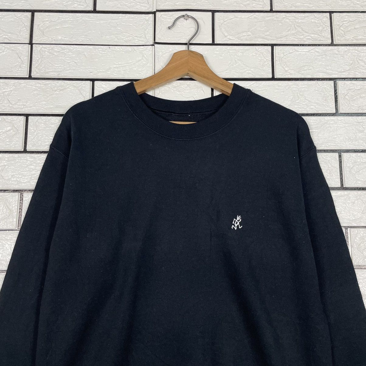 Gramicci Gramicci Black Crewneck Sweatshirt Size US S / EU 44-46 / 1 - 2 Thumbnail