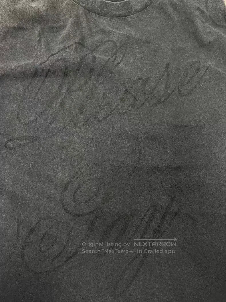 Acne Studios Acne Studios Letter print faded spicy girl round neck long Size L / US 10 / IT 46 - 3 Thumbnail