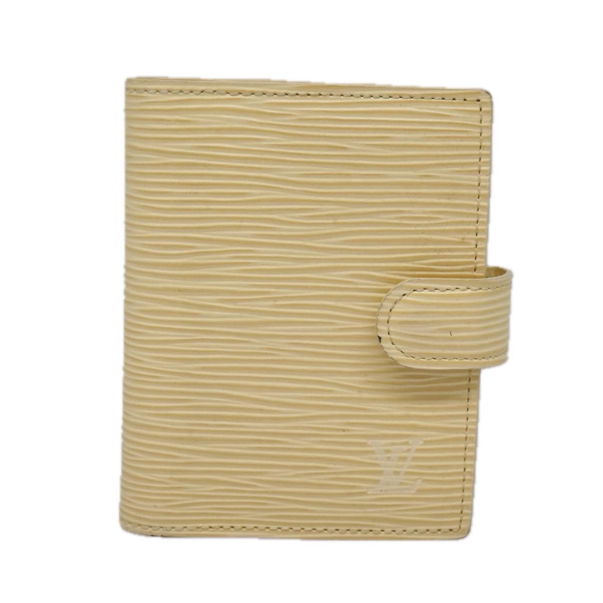 Louis Vuitton Agenda Cover Beige Leather Wallet (Pre-Owned) Size ONE SIZE - 1 Thumbnail