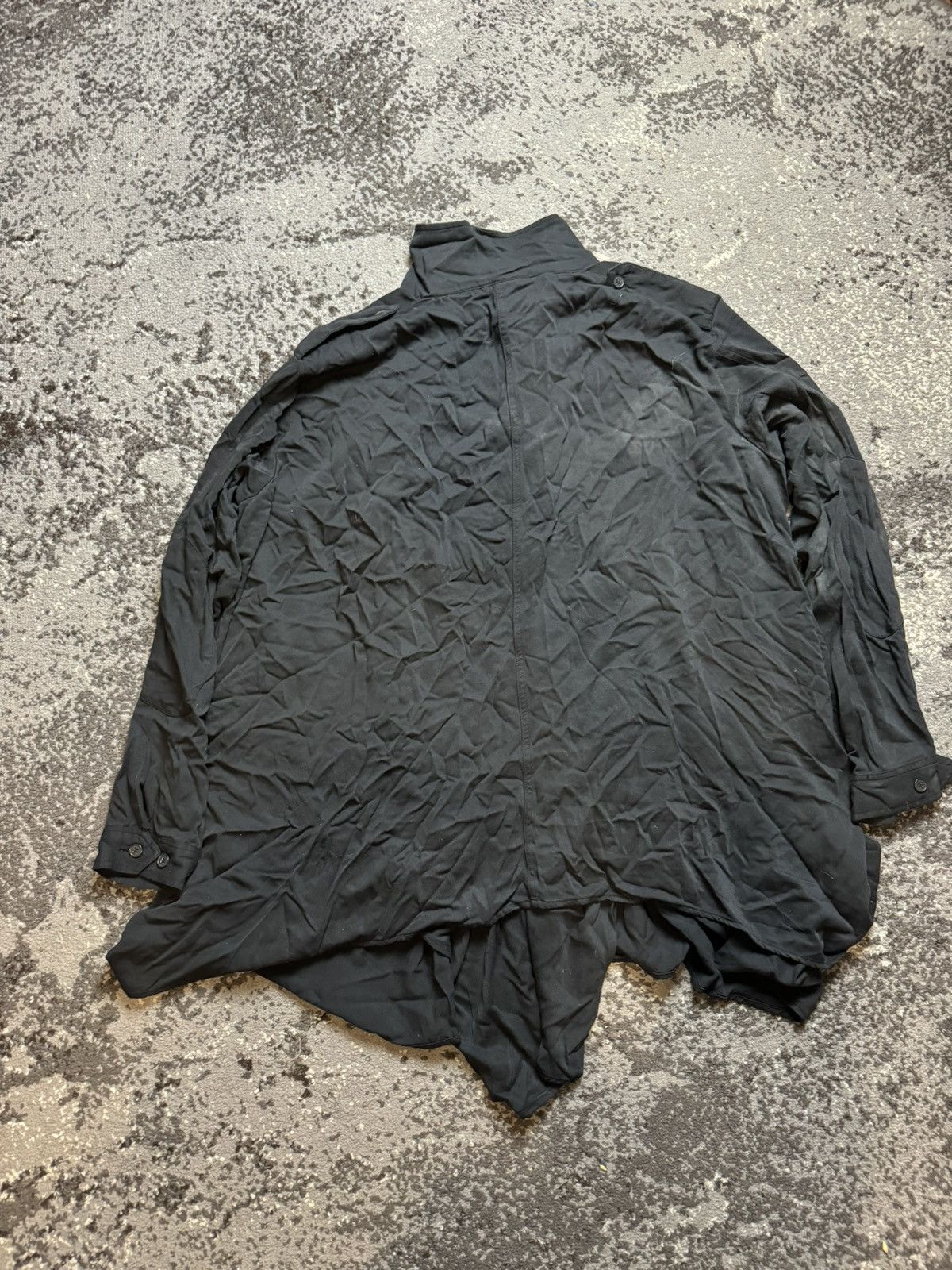 If Six Was Nine × Vintage Vintage Y2K Baggy Asymmetrical Pocket Owens Style Mantle Size US L / EU 52-54 / 3 - 10 Thumbnail