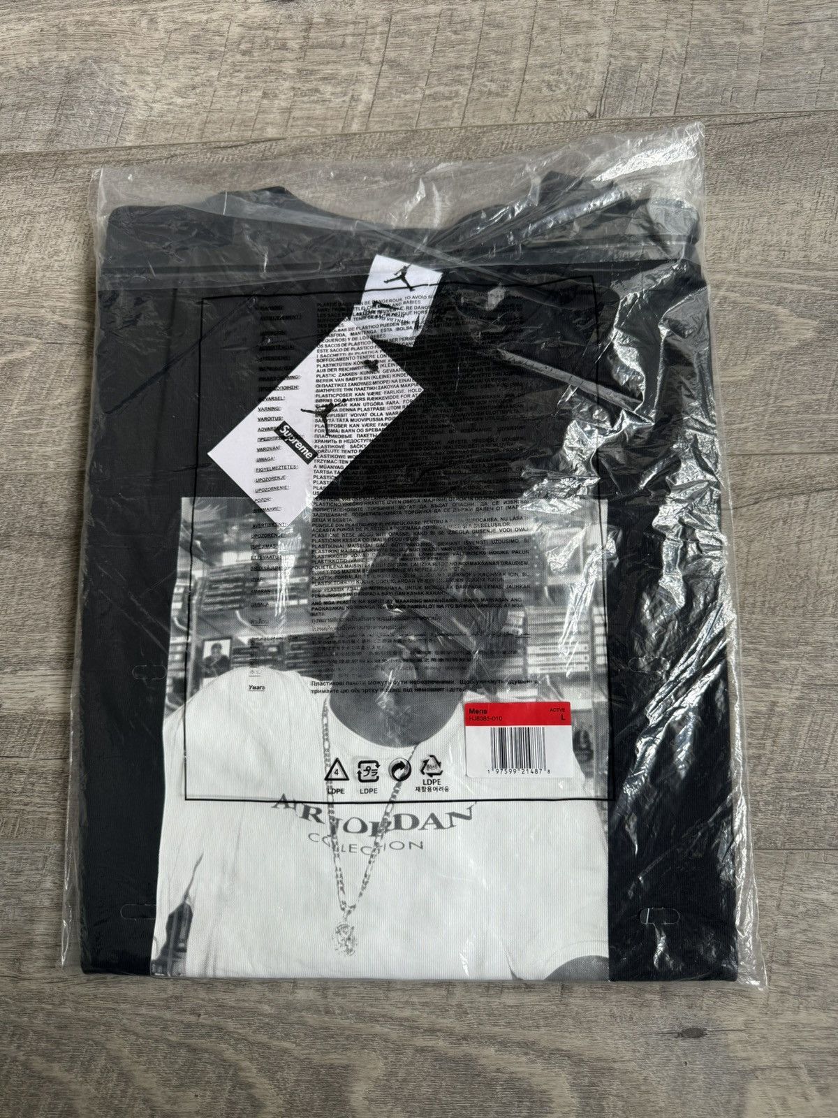 Jordan Brand × Supreme Supreme x Jordan “Biggie” T shirt Size US L / EU 52-54 / 3 - 3 Thumbnail