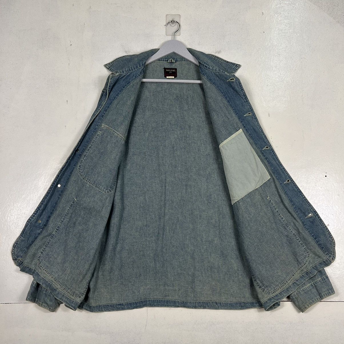 Japanese Brand 🔥 BAYLEAF DENIM CHORE JACKET Size US L / EU 52-54 / 3 - 11 Thumbnail